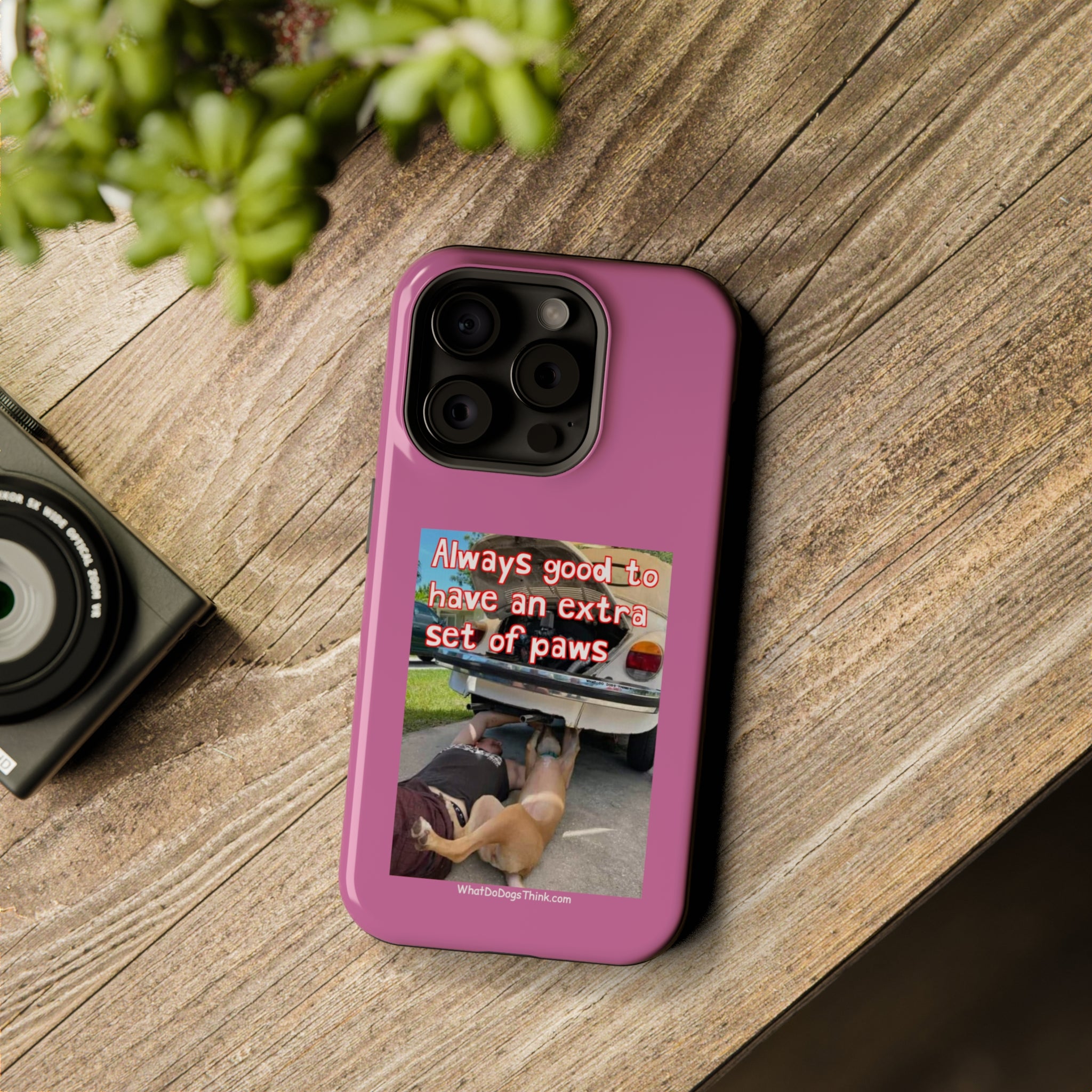 Extra Paw Pink MagSafe Tough Cases