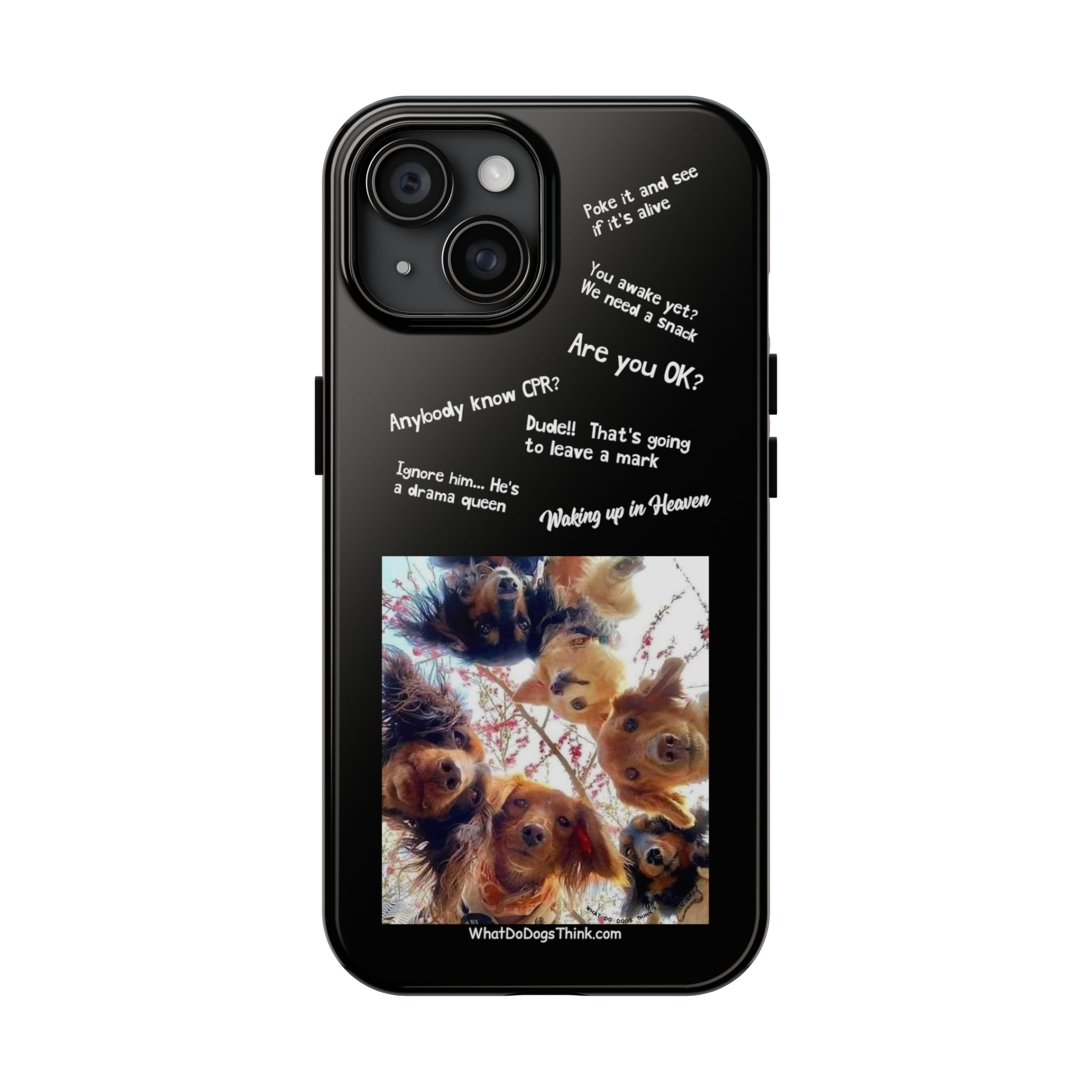 Are you OK? Compilation Black Tough Phone Cases