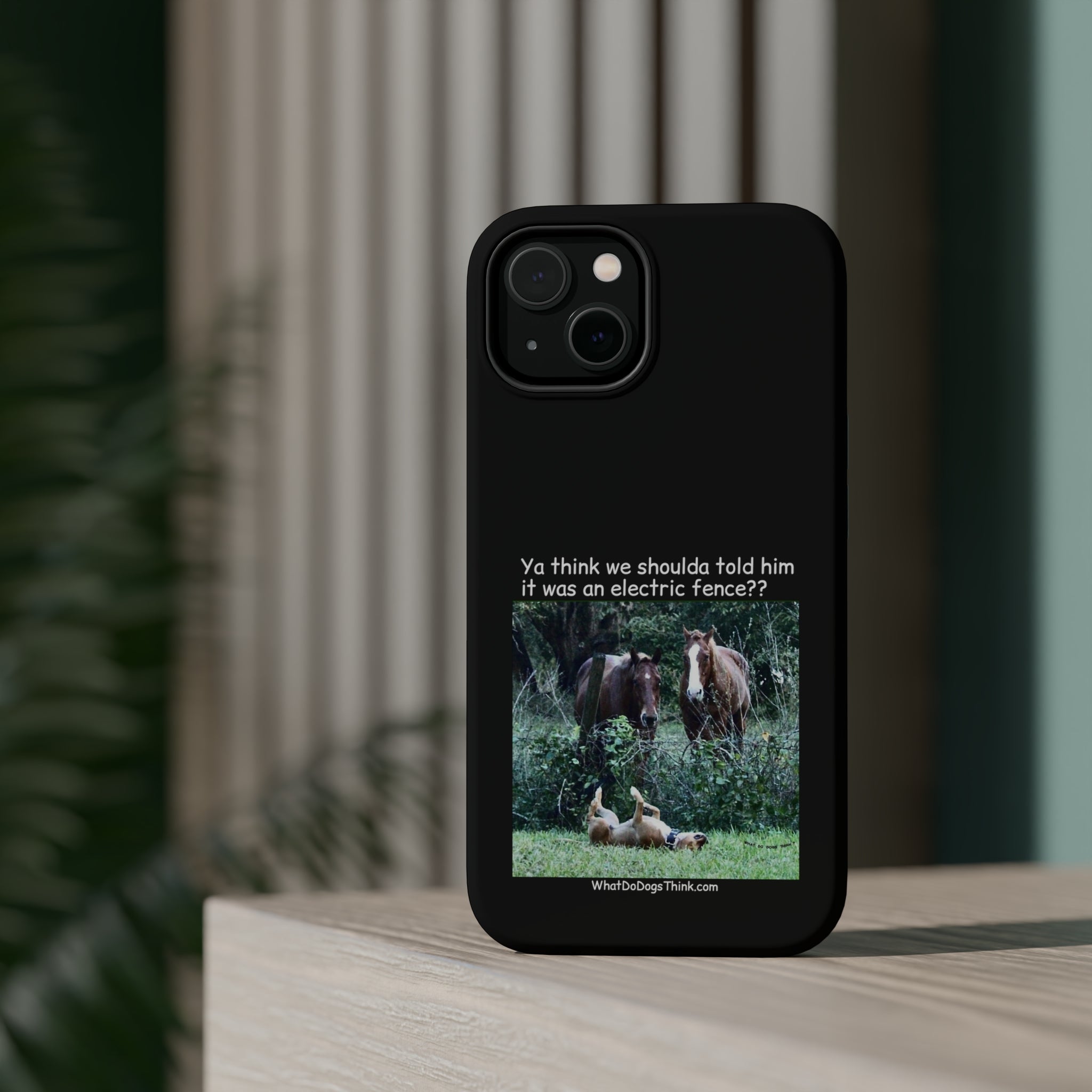 Electric Fence Black MagSafe Tough Cases