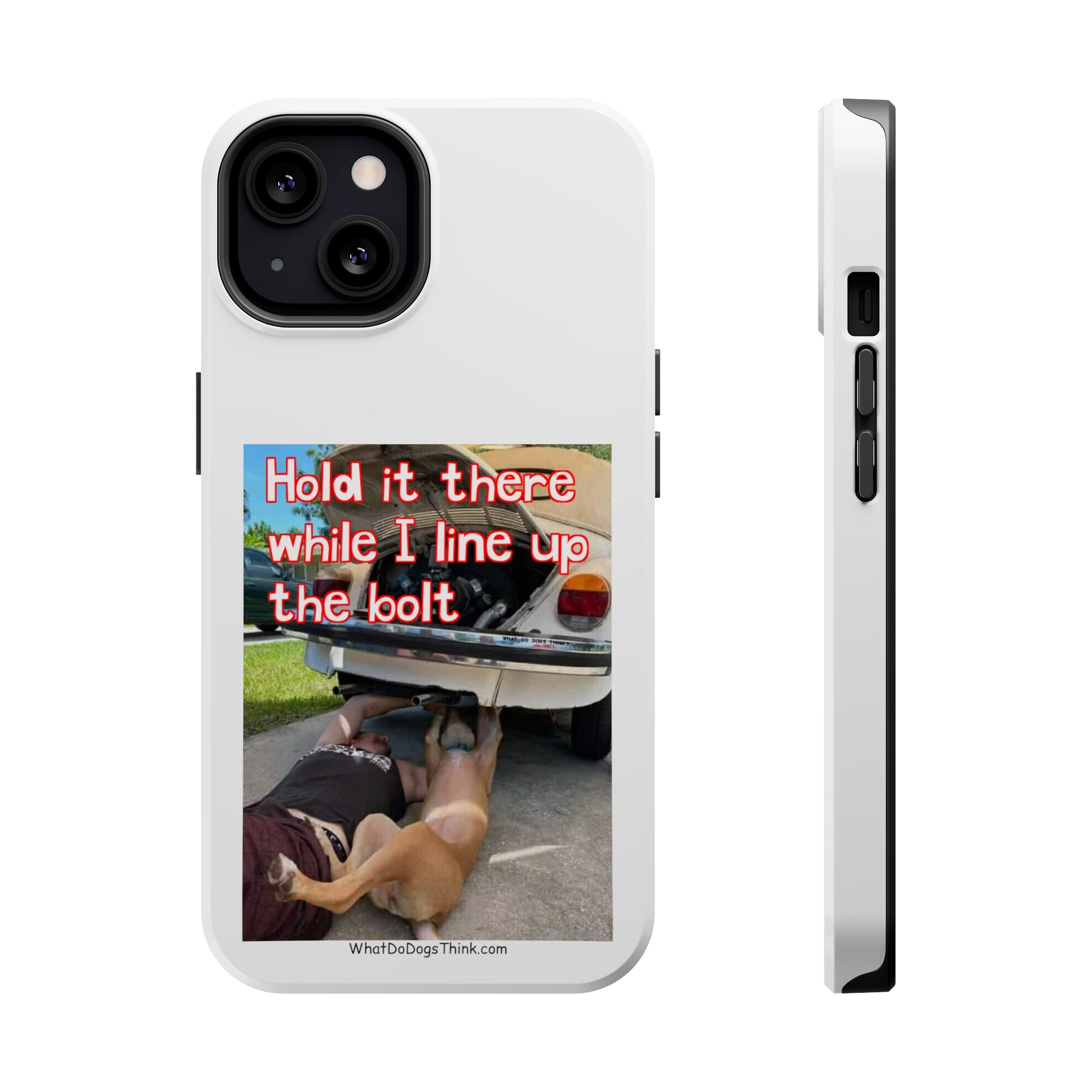 Hold It White MagSafe Tough Cases
