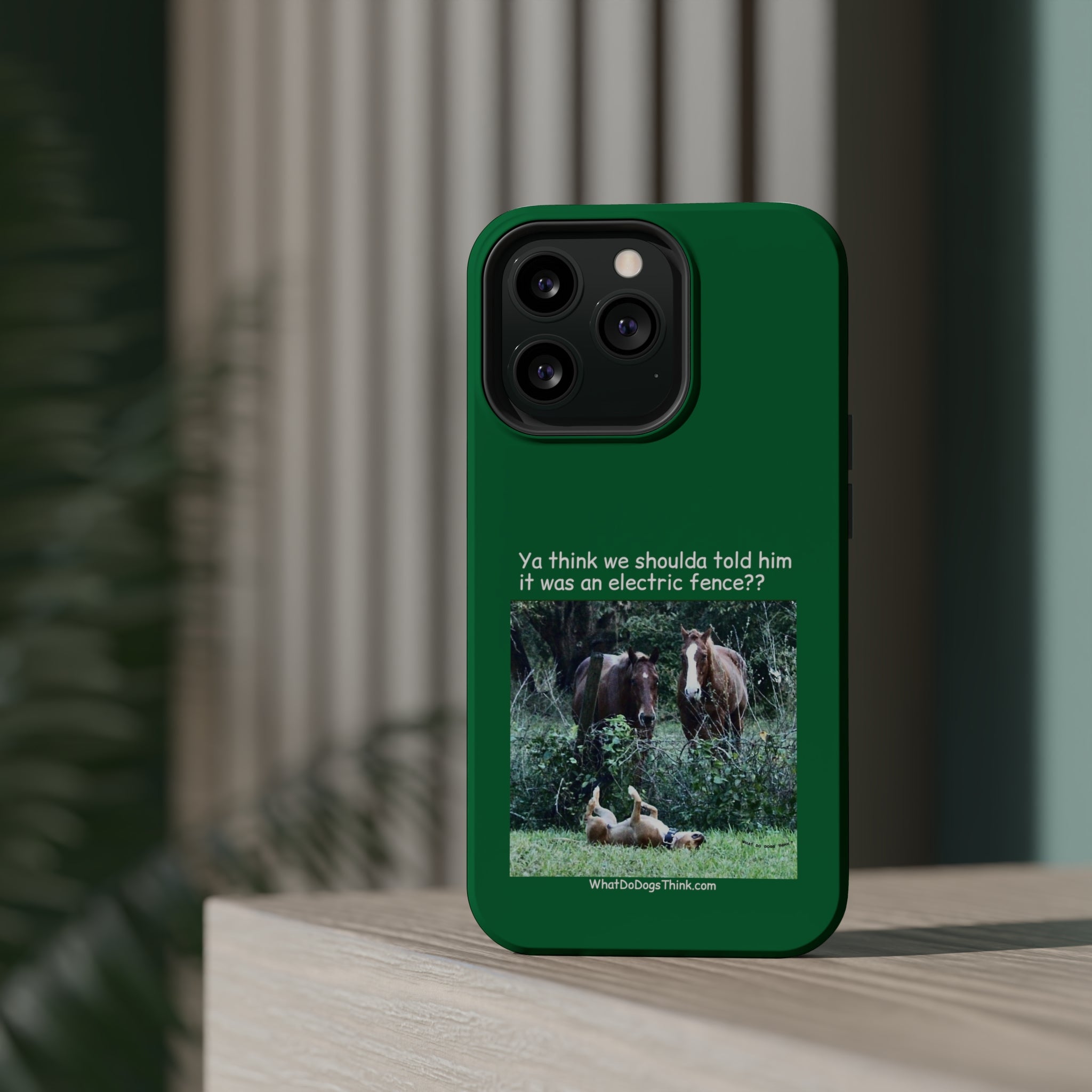 Electric Fence Green MagSafe Tough Cases