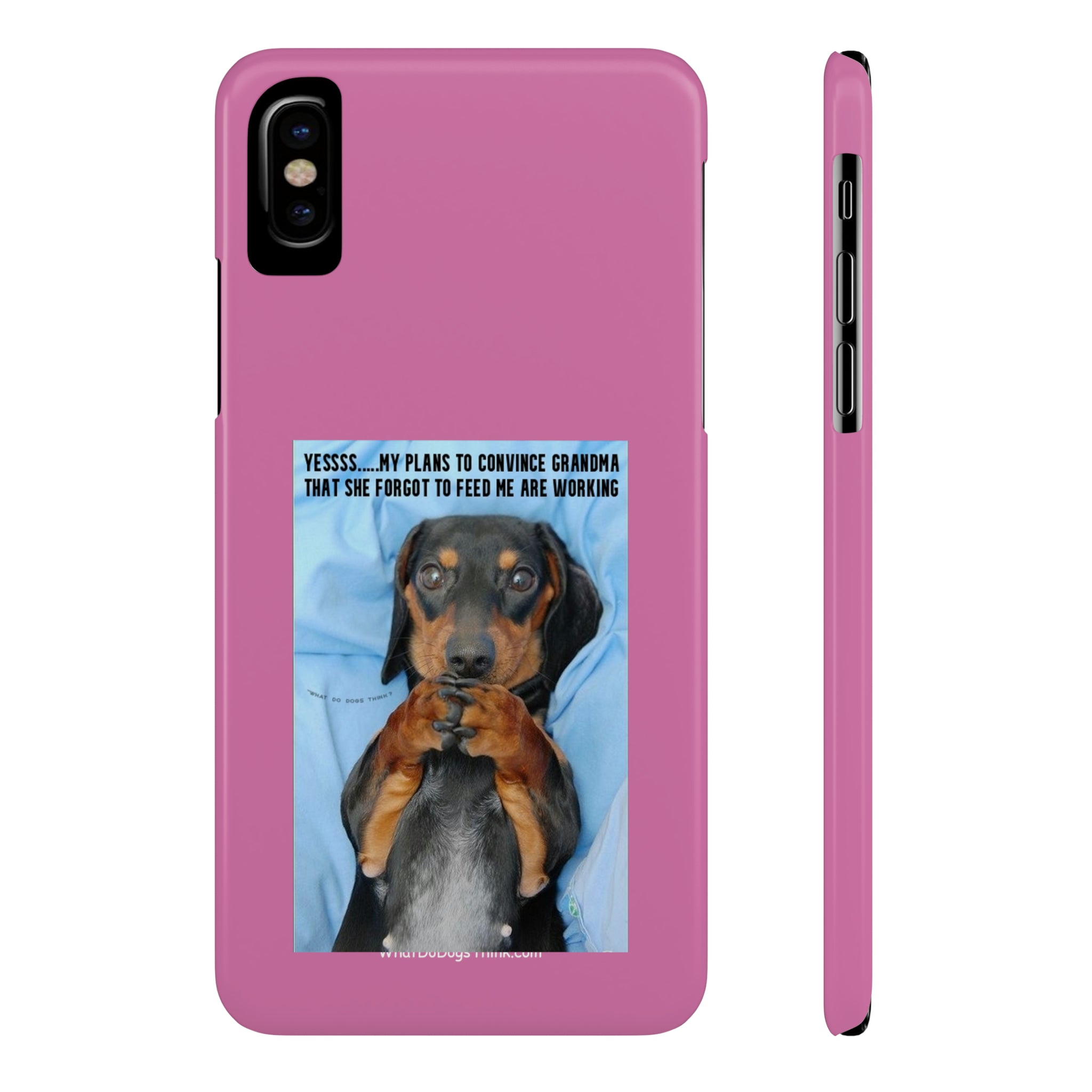 Grandma Pink Slim Phone Cases
