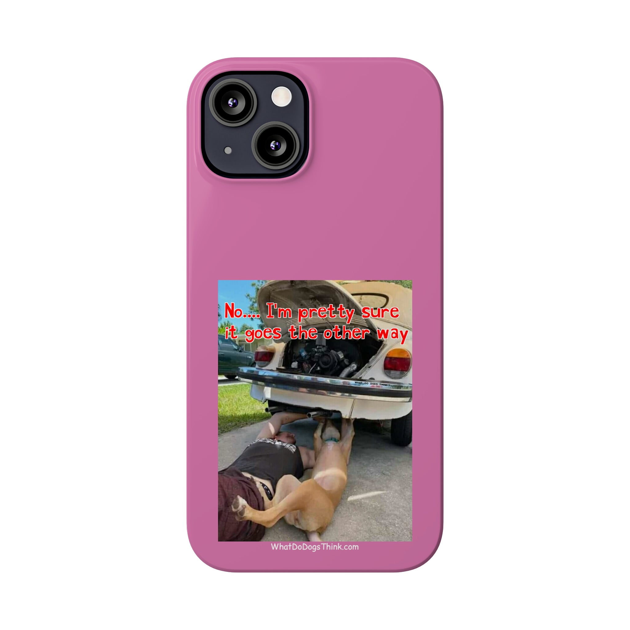 Other Way Pink Slim Phone Cases