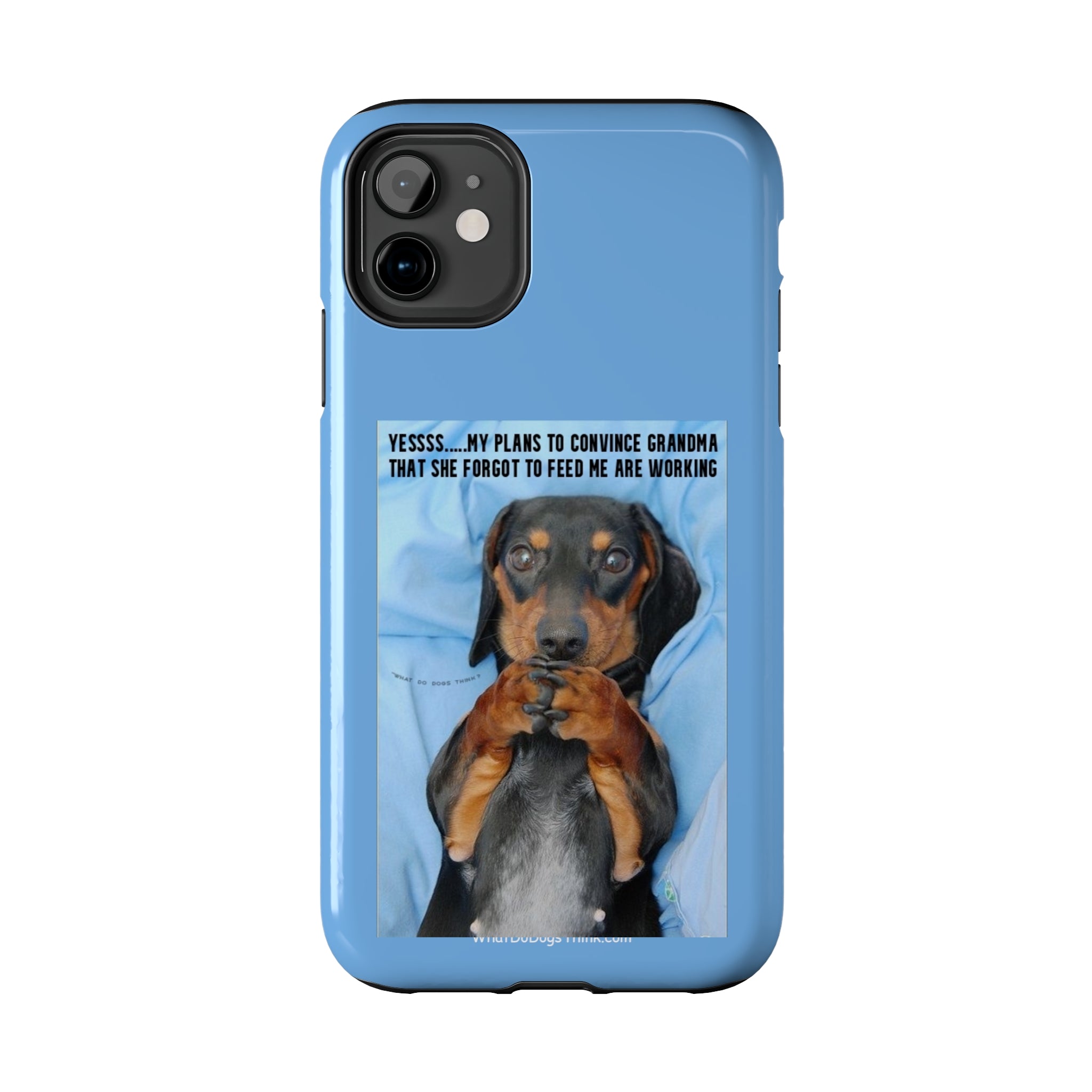 Grandma Blue Tough Phone Cases