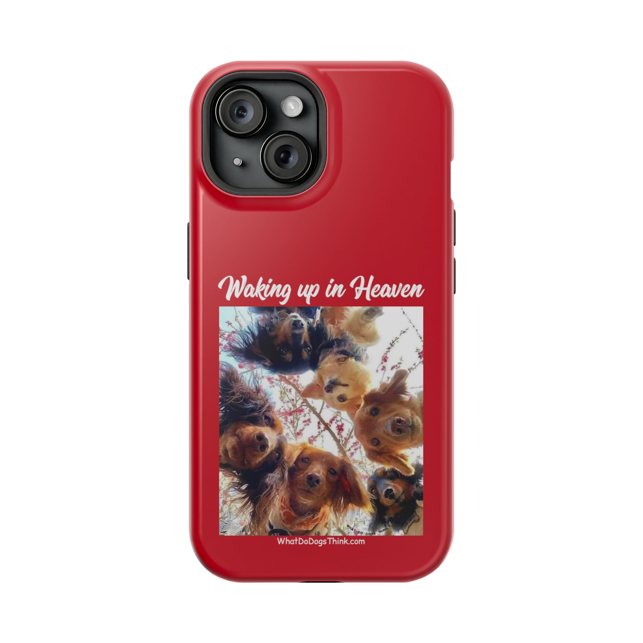 Waking Up In Heaven Red MagSafe Tough Cases