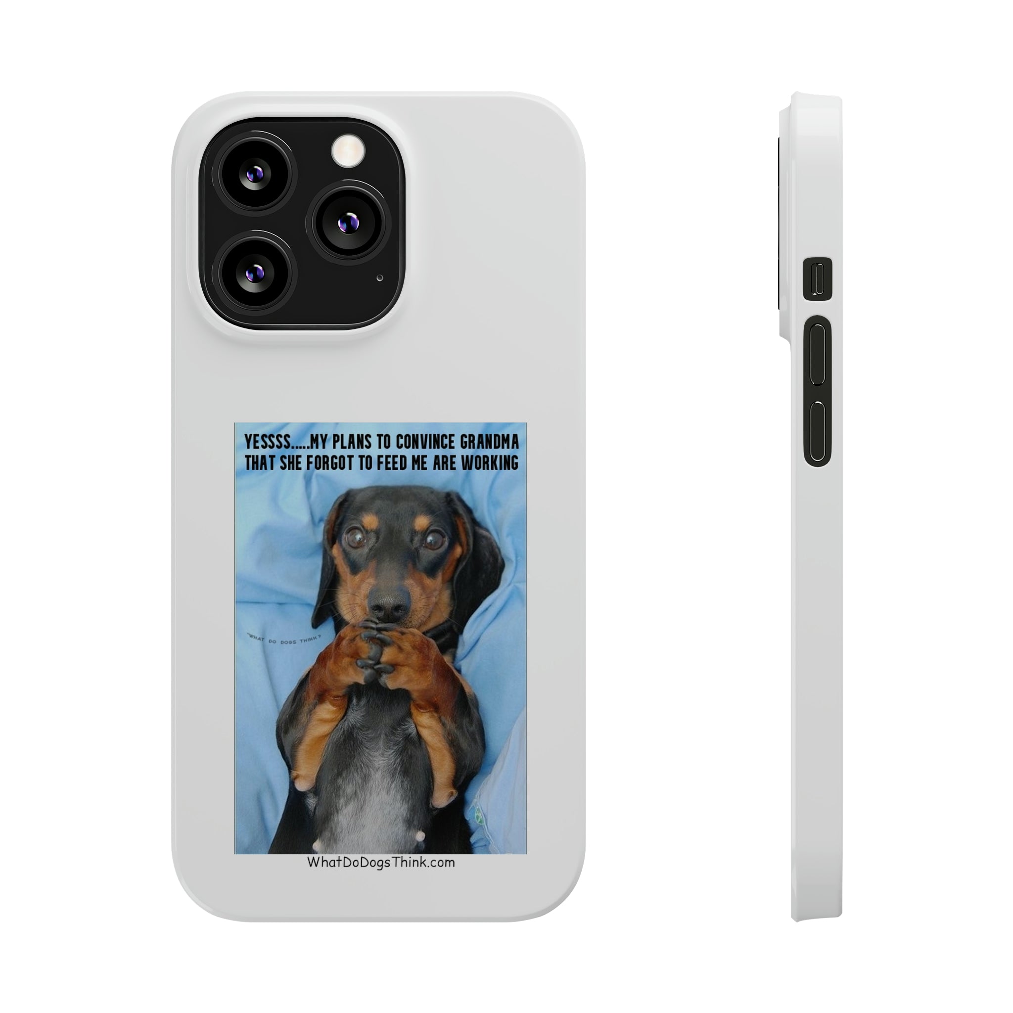 Grandma White Slim Phone Cases