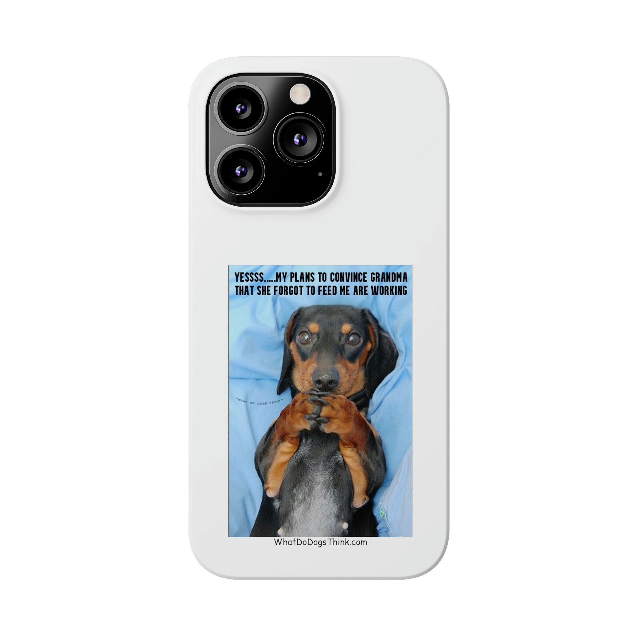 Grandma White Slim Phone Cases