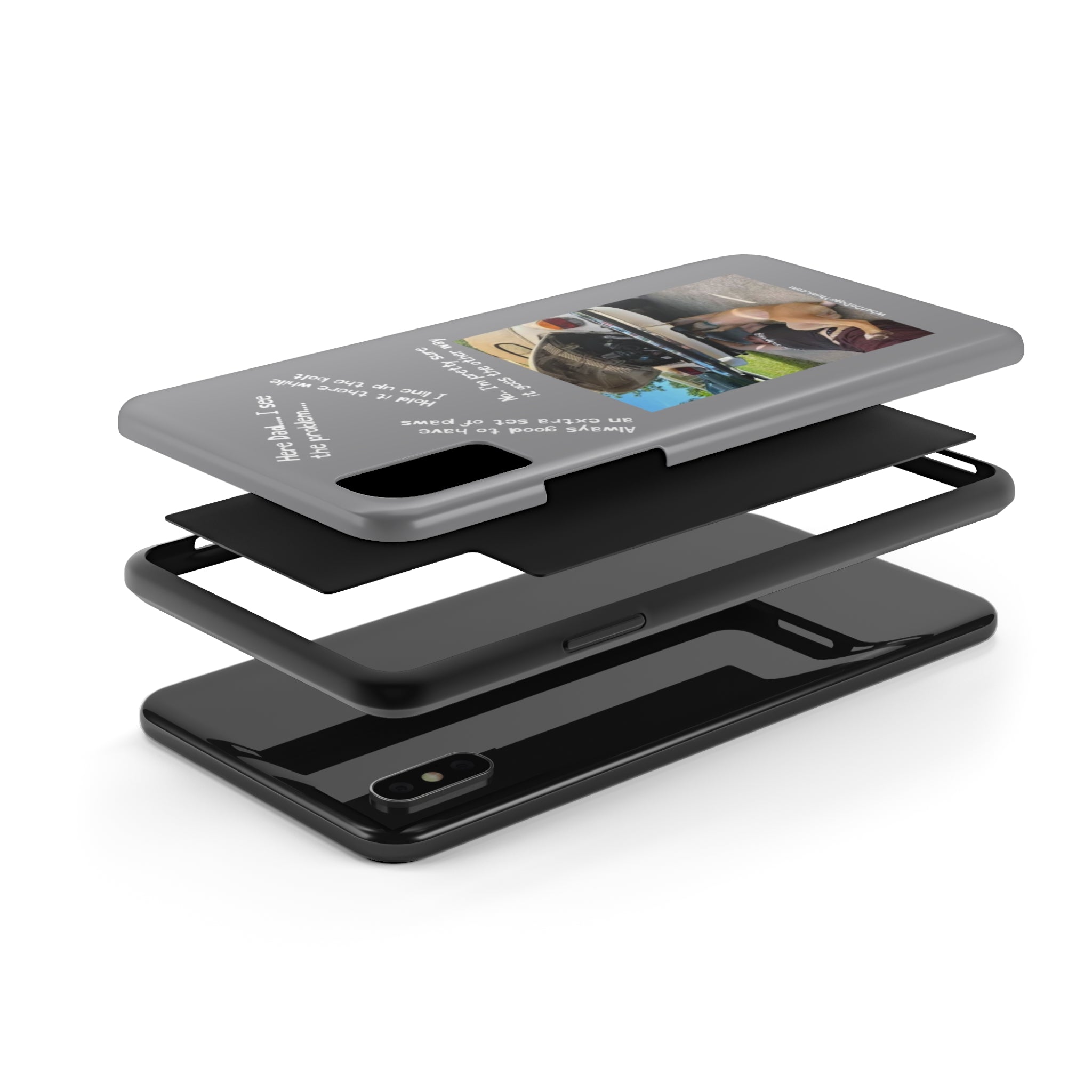 Bug Helper Compilation Grey Tough Phone Cases