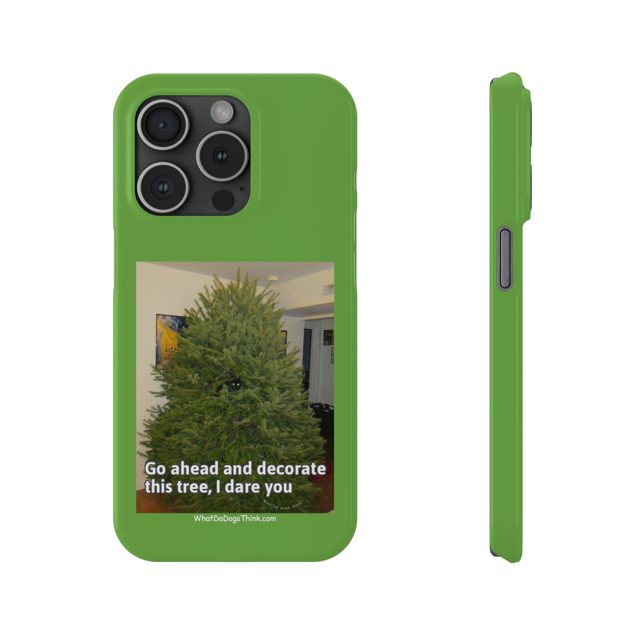 I Dare You Green Slim Phone Case