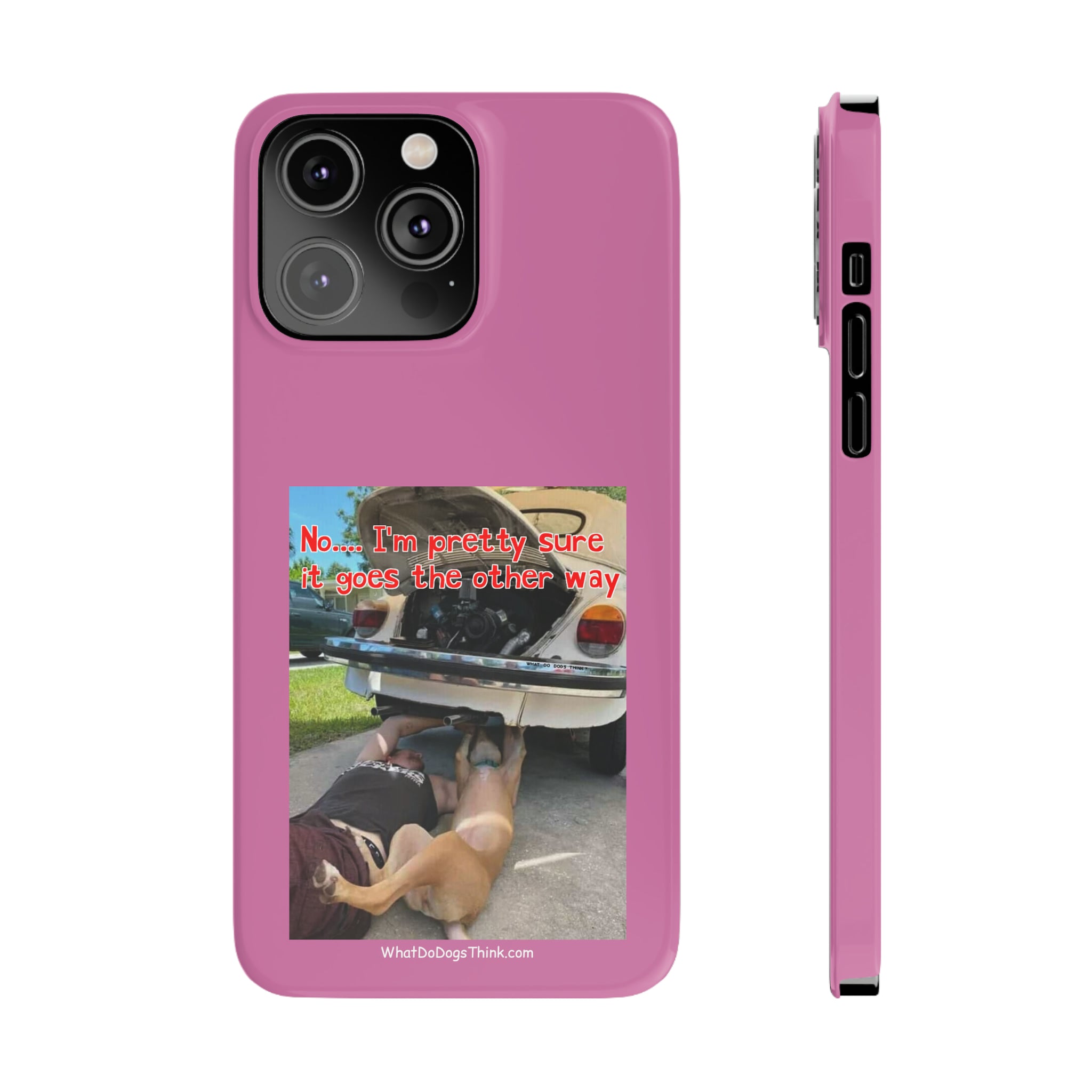 Other Way Pink Slim Phone Cases