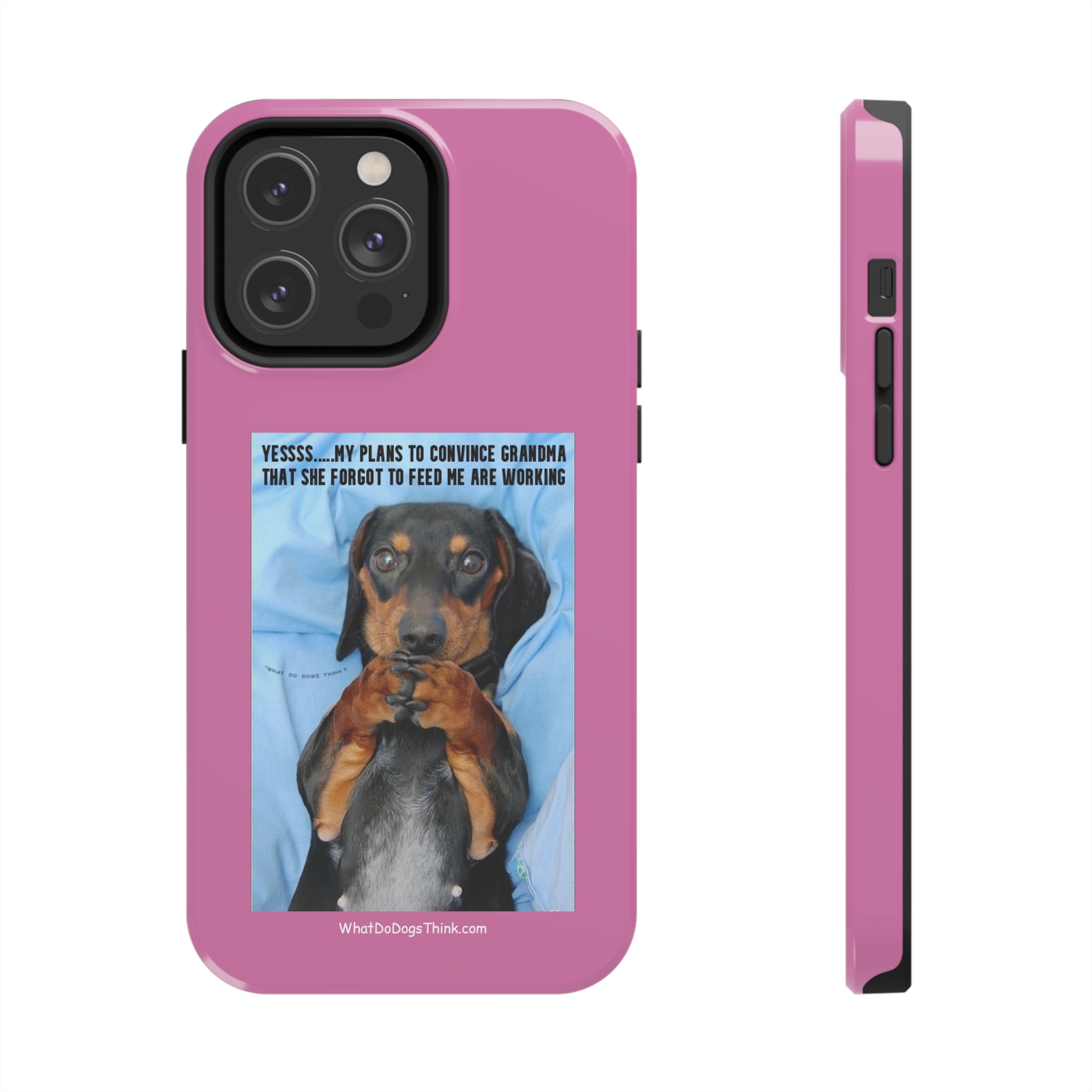 Grandma Pink Tough Phone Cases