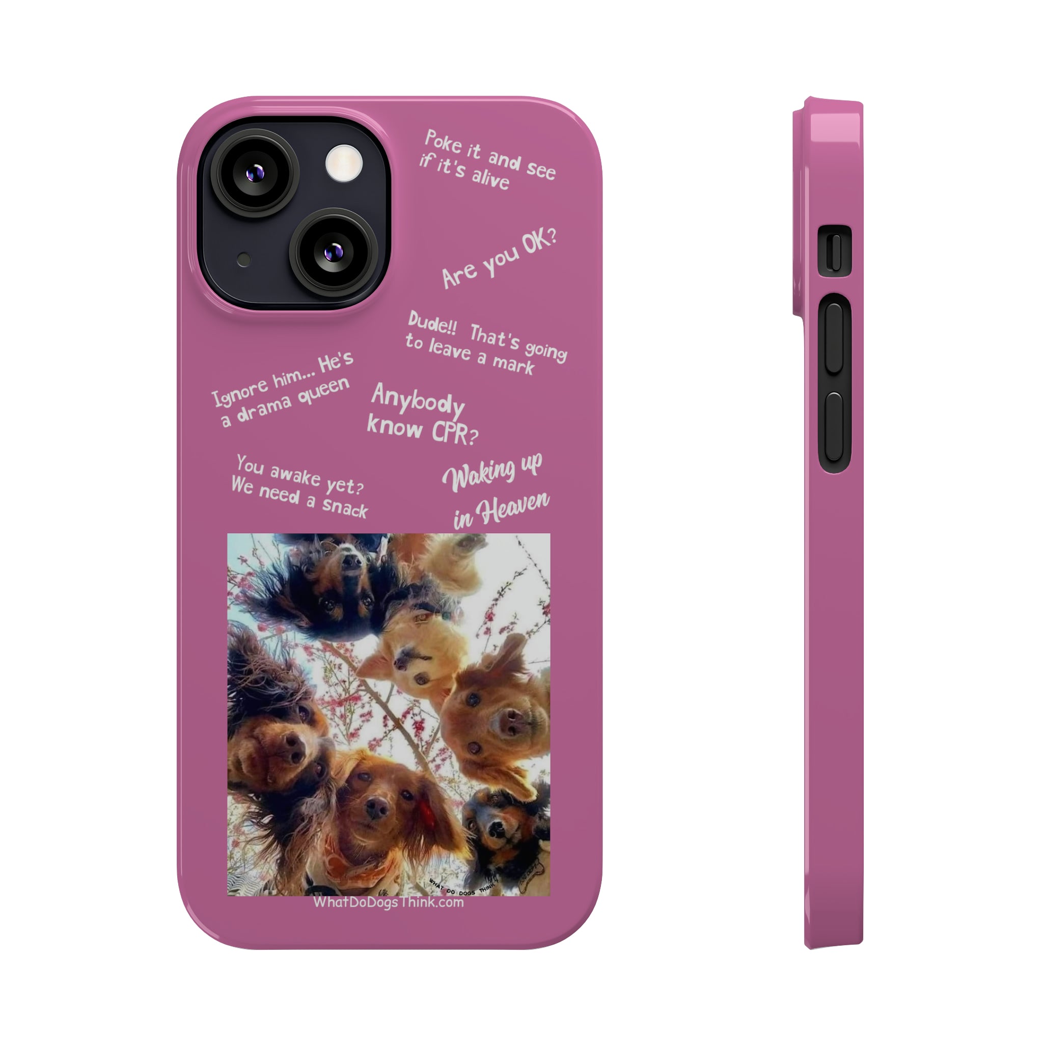 Are You OK? Compilation Pink Slim Phone Cases