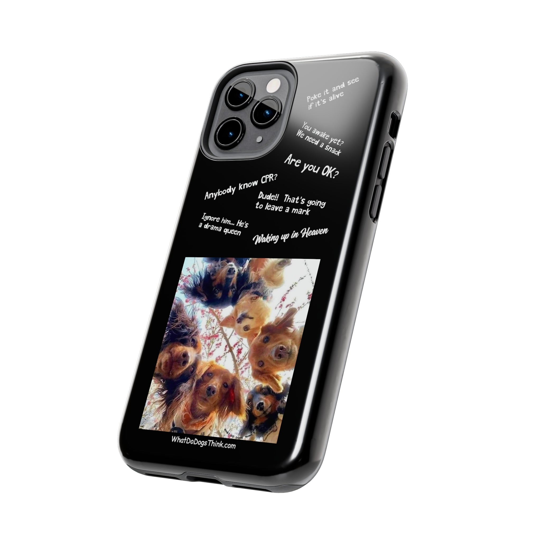 Are you OK? Compilation Black Tough Phone Cases