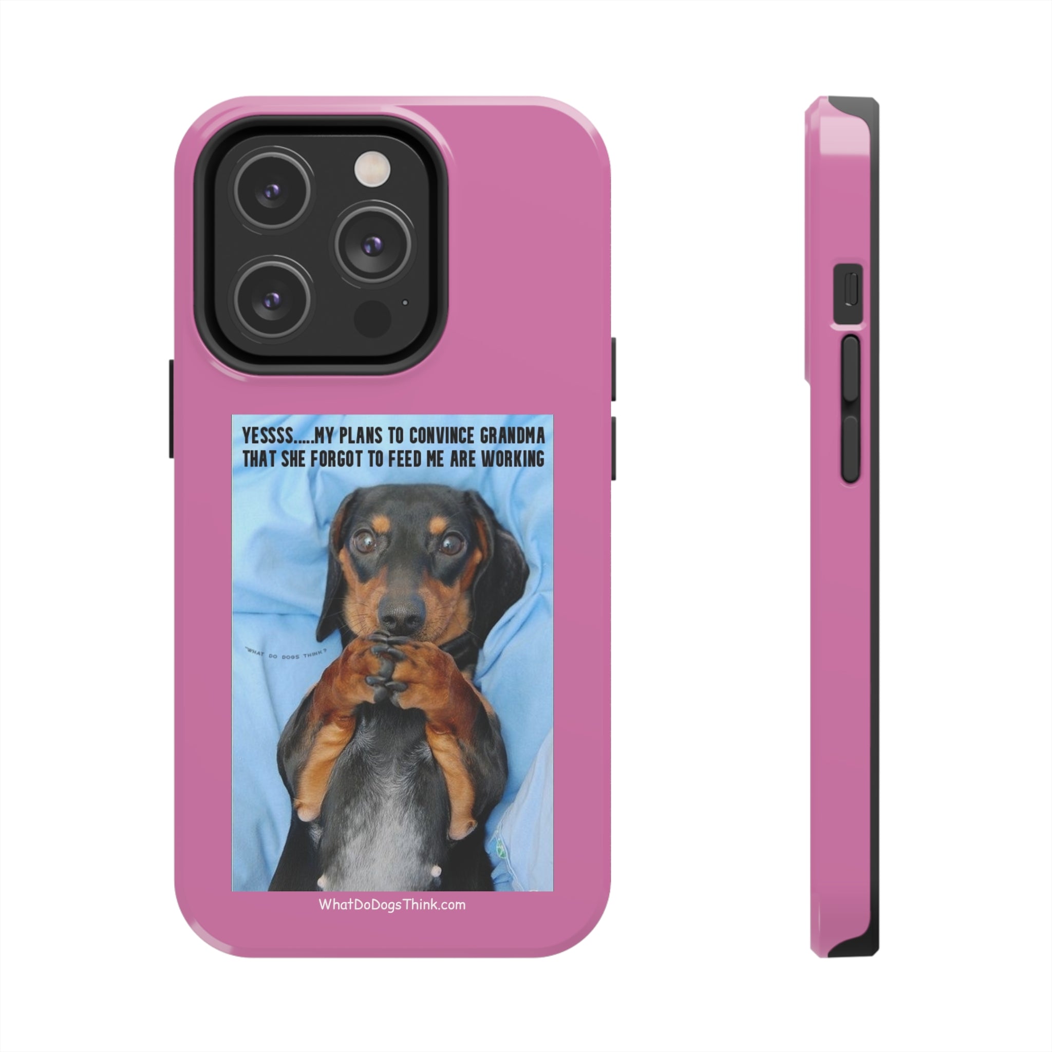 Grandma Pink Tough Phone Cases