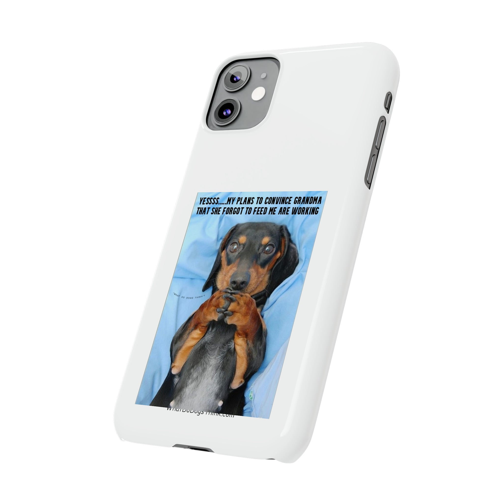 Grandma White Slim Phone Cases