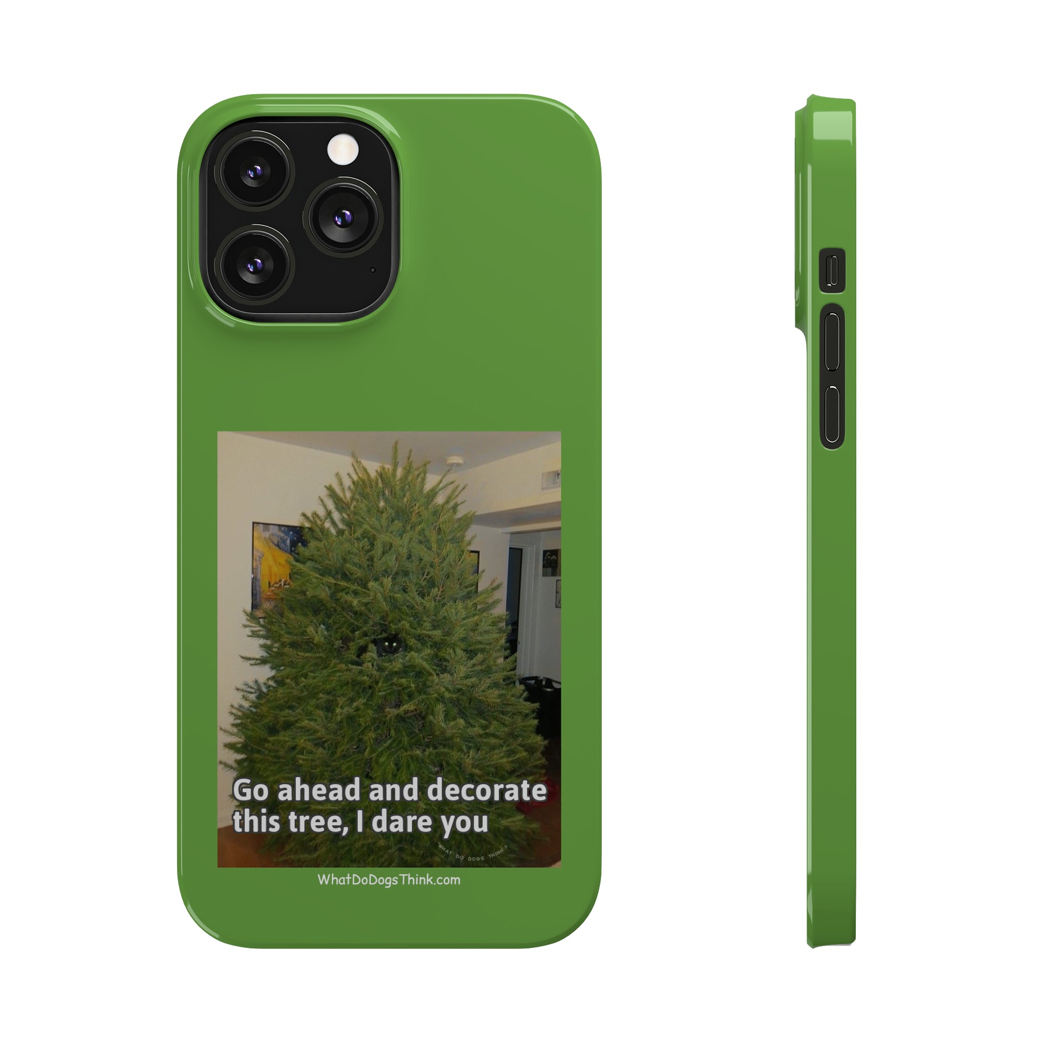 I Dare You Green Slim Phone Case