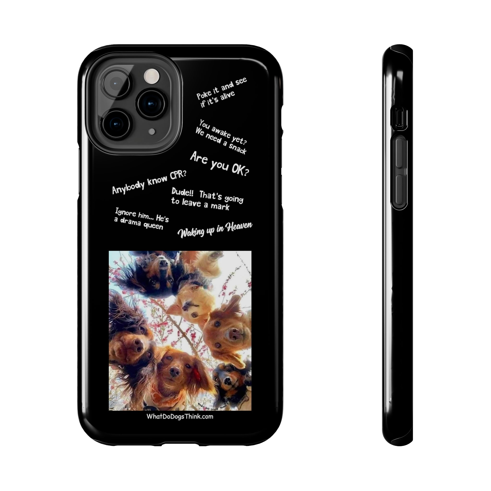 Are you OK? Compilation Black Tough Phone Cases
