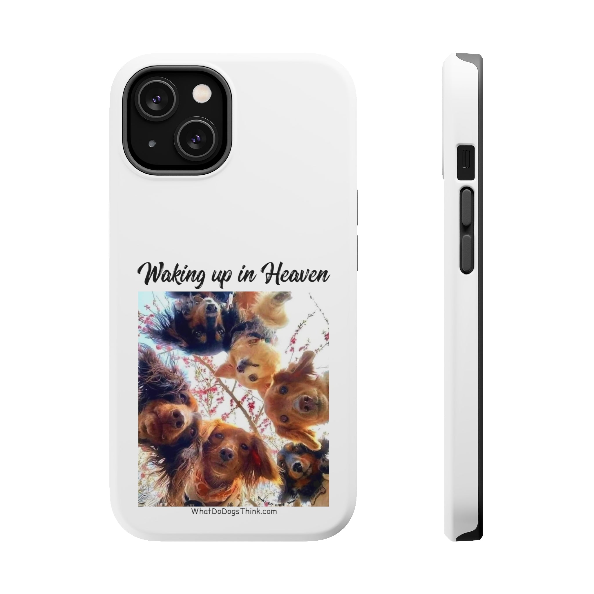 Waking Up In Heaven White MagSafe Tough Cases