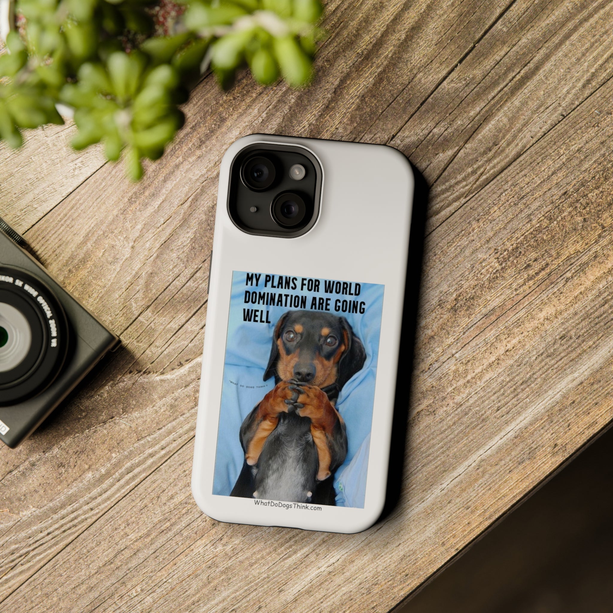 World Domination White MagSafe Tough Cases