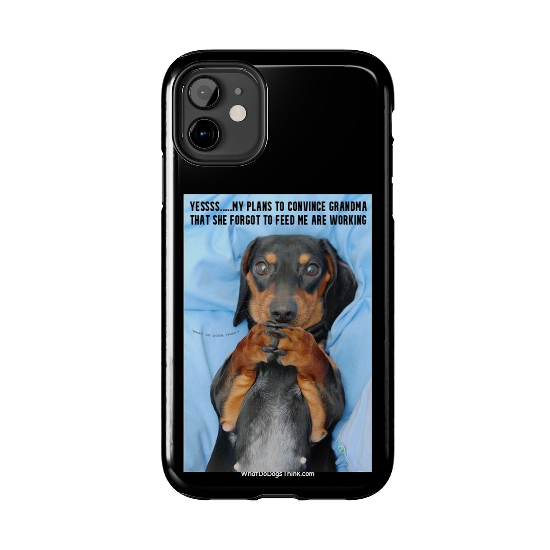 Grandma Black Tough Phone Cases