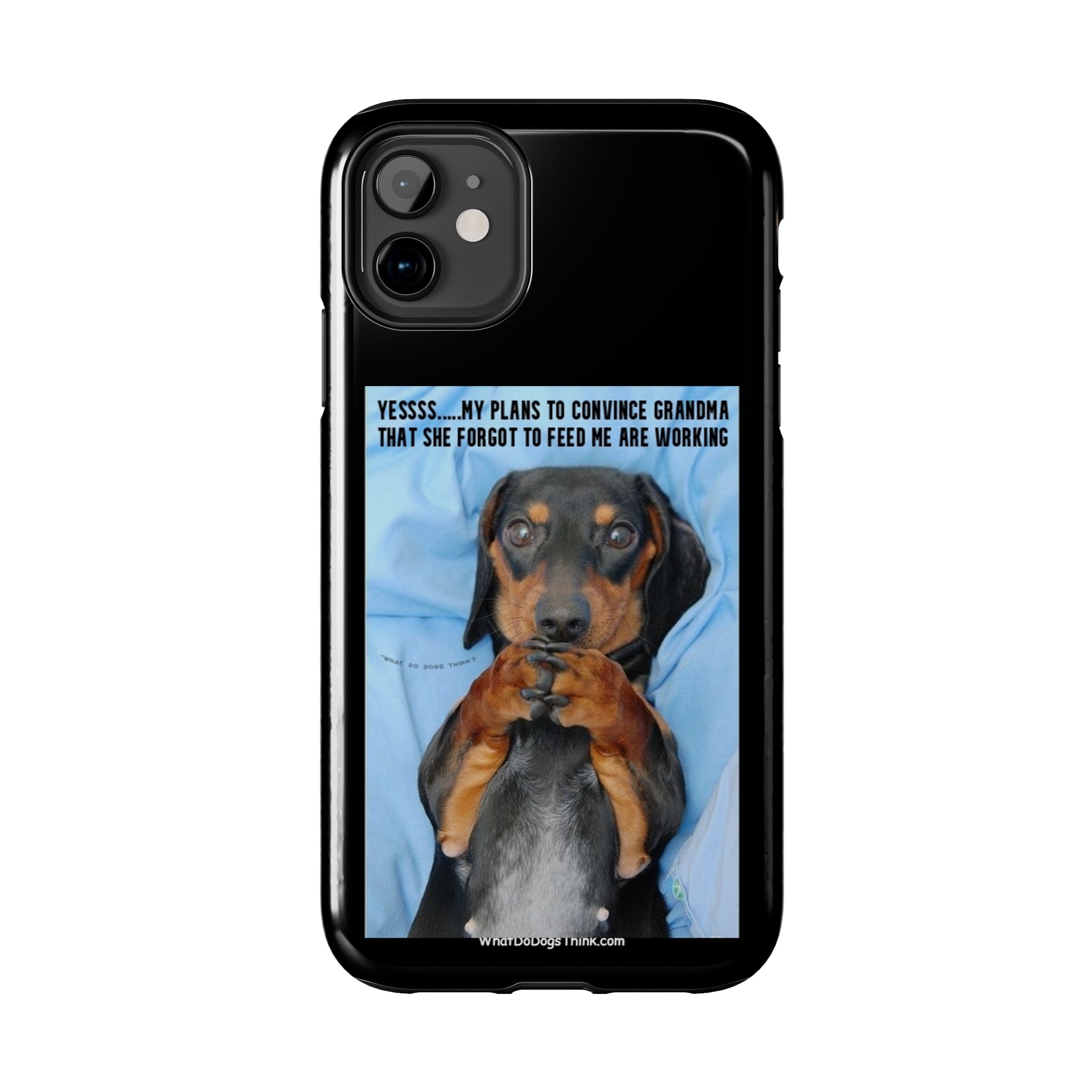 Grandma Black Tough Phone Cases