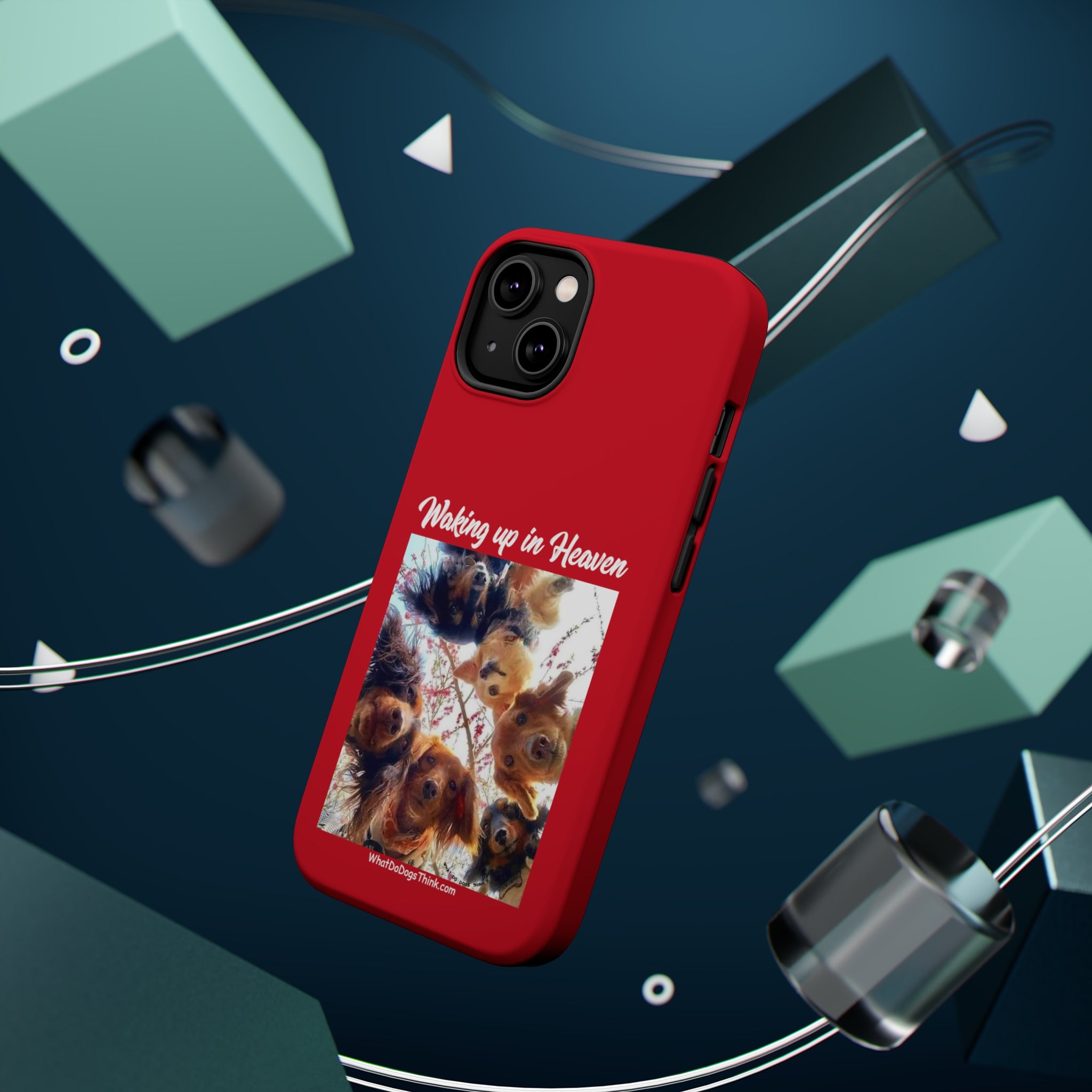 Waking Up In Heaven Red MagSafe Tough Cases