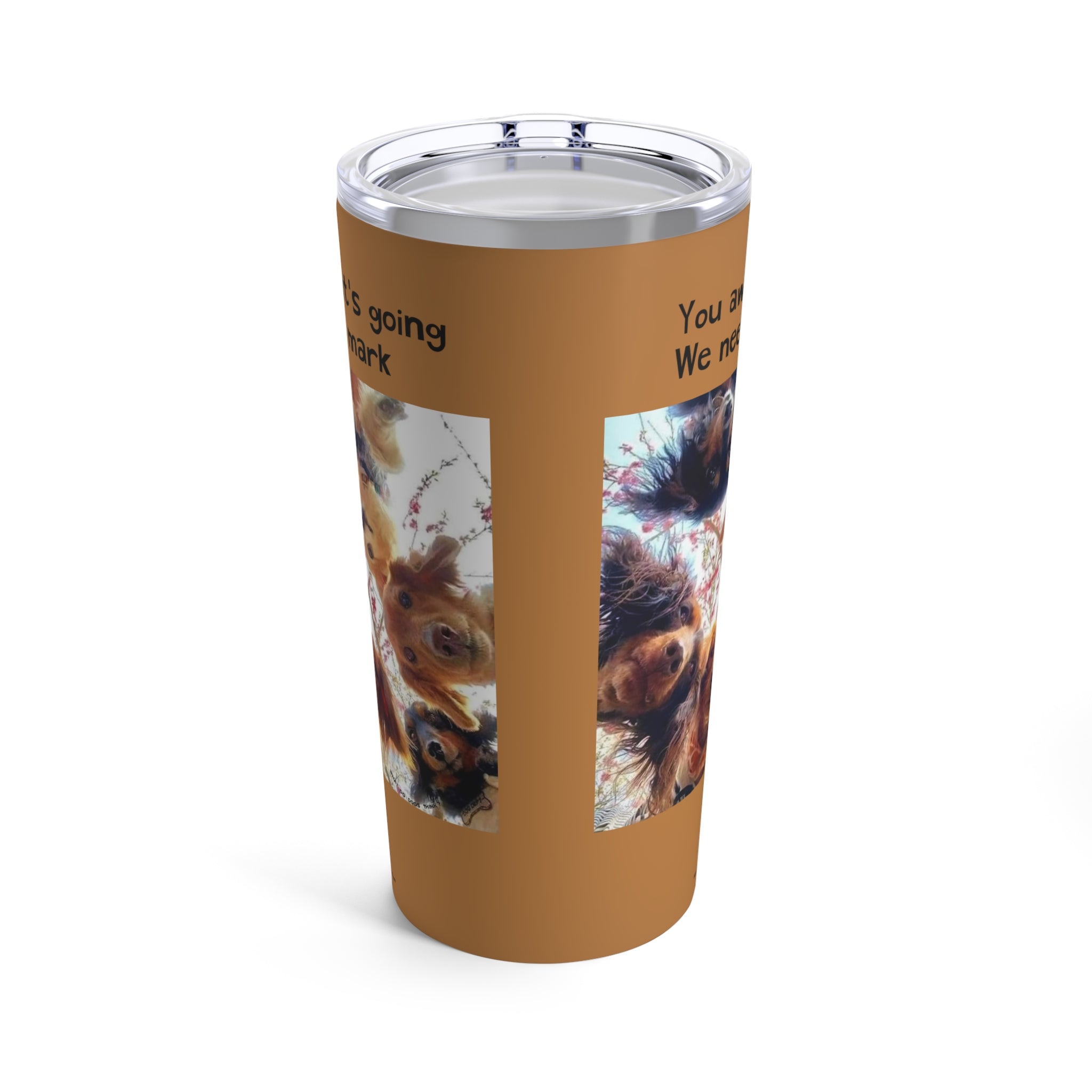 Are you OK BrownTumbler 20oz