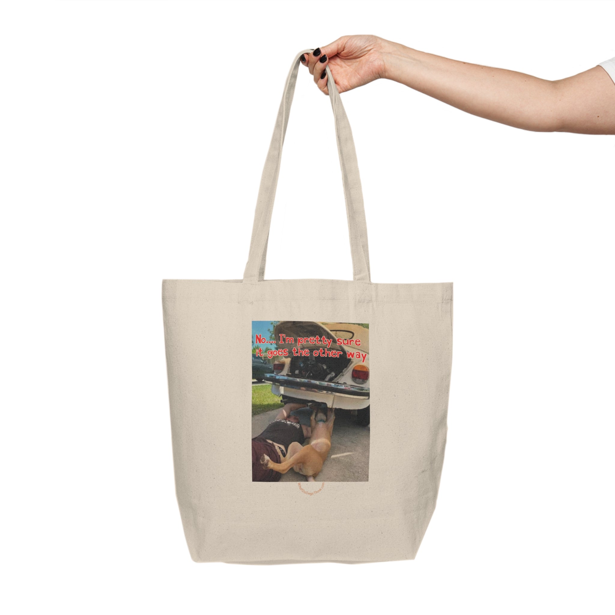 VW helper Canvas Shopping Tote