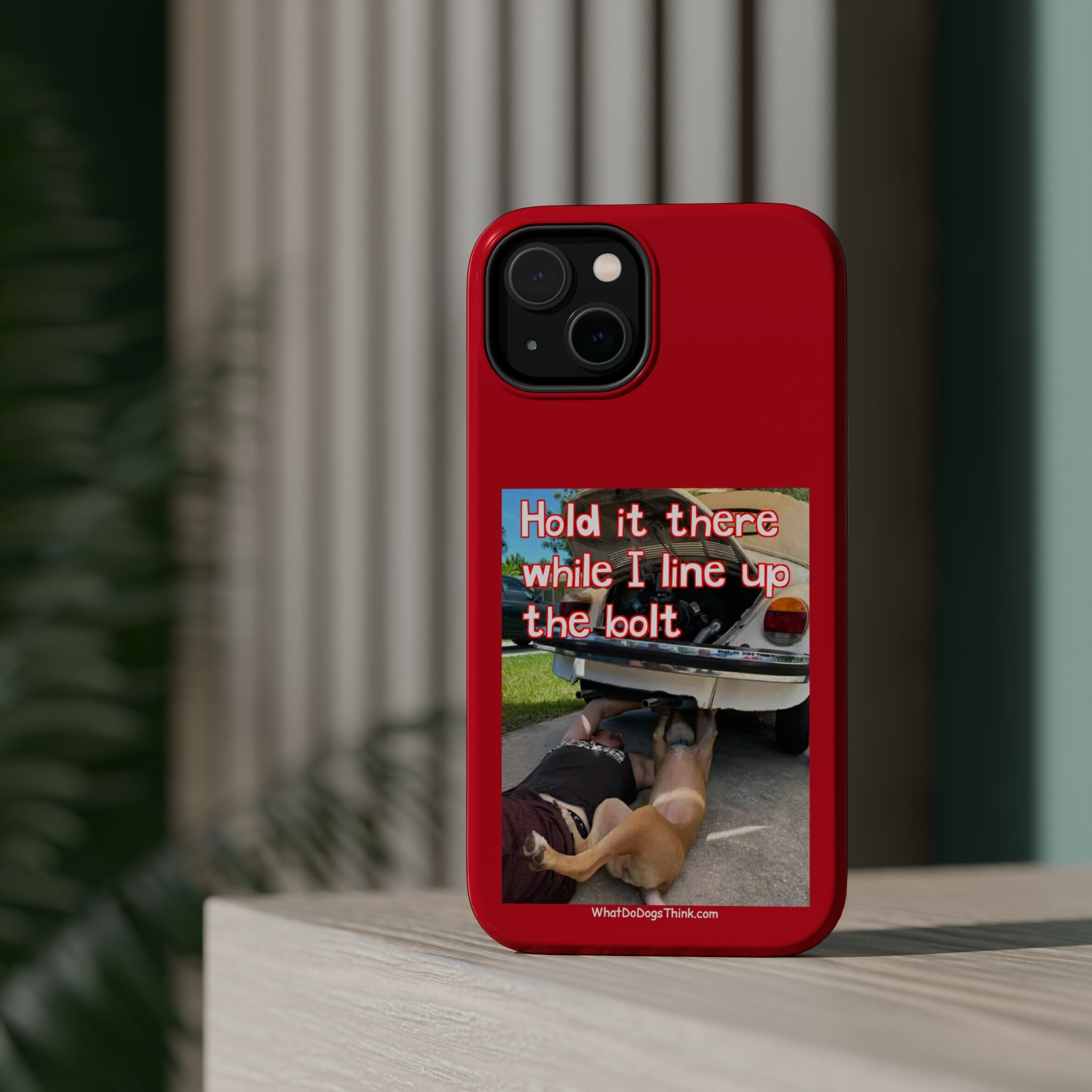 Hold It Red MagSafe Tough Cases