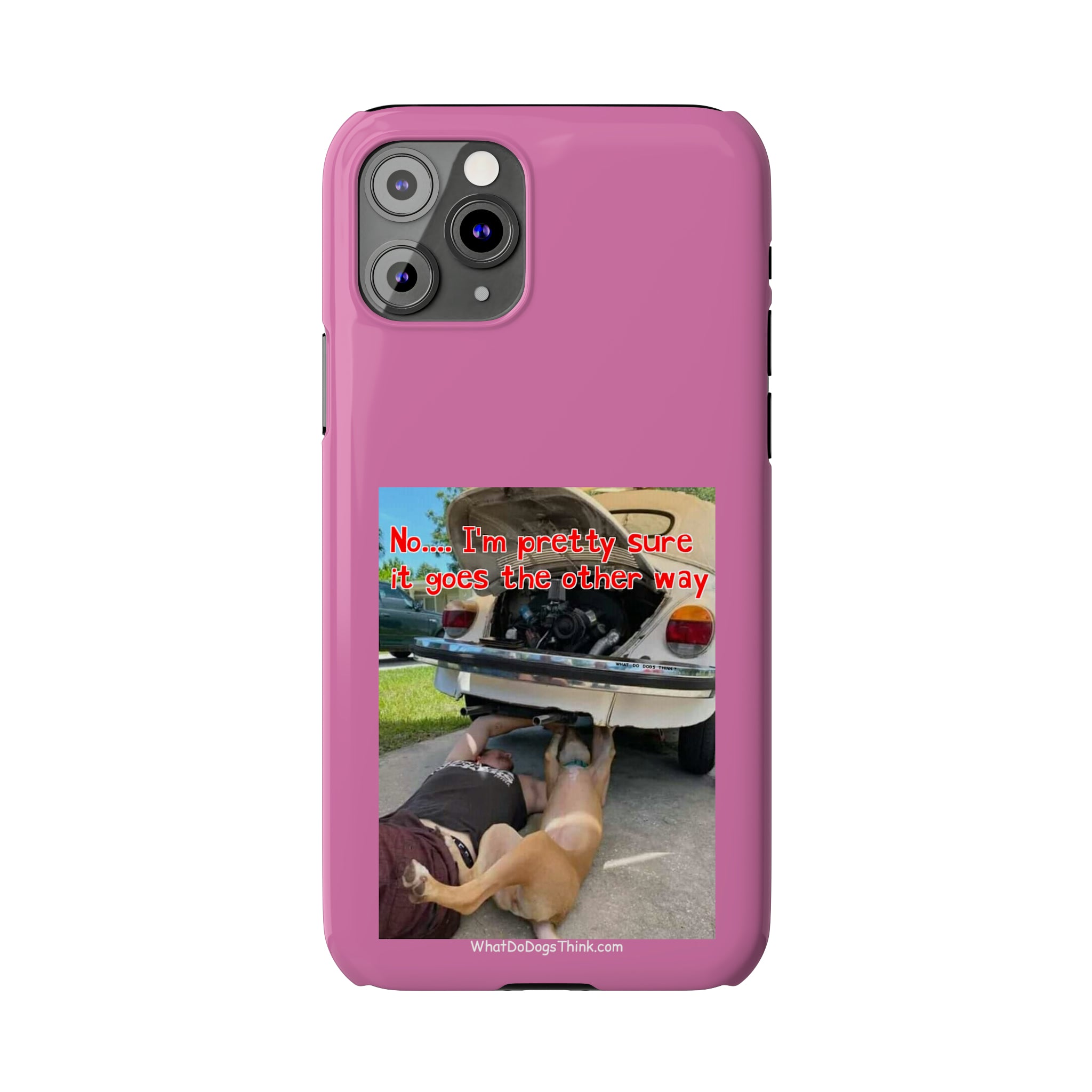 Other Way Pink Slim Phone Cases