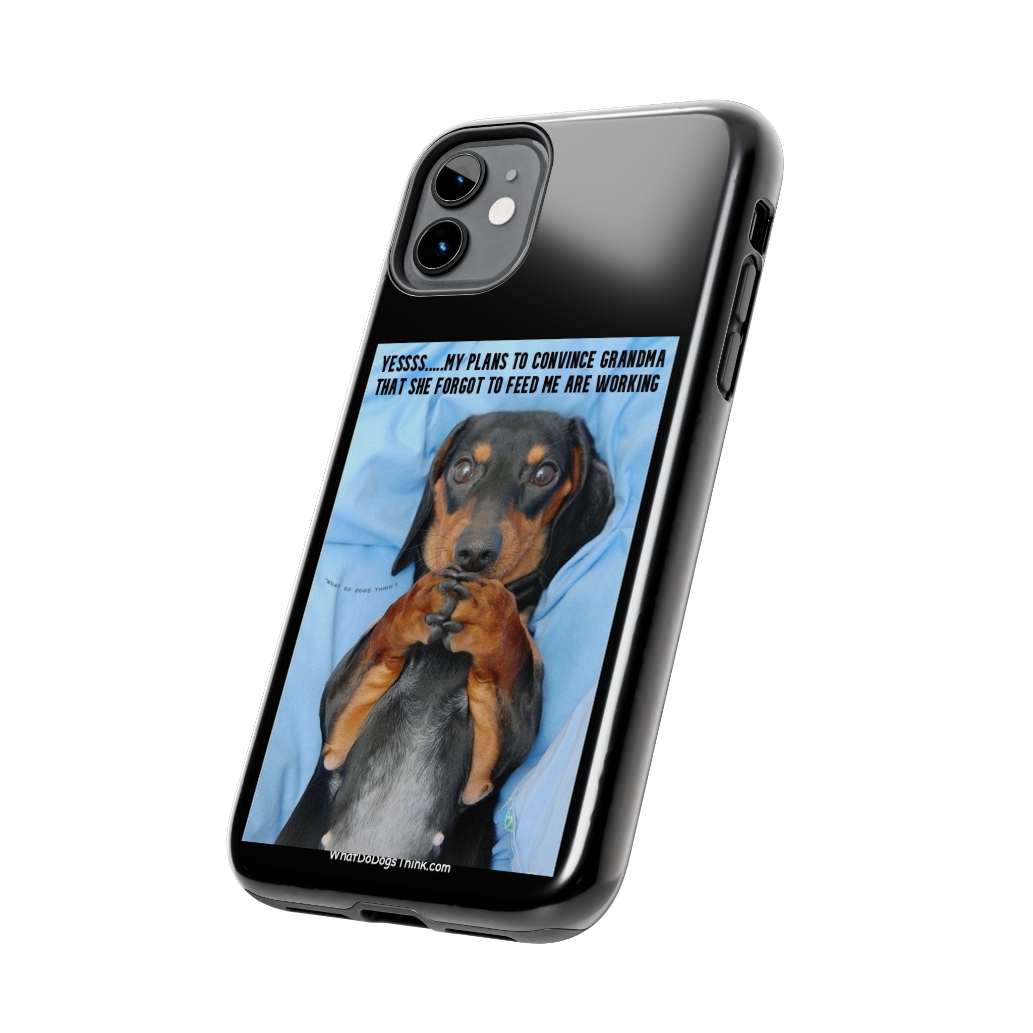 Grandma Black Tough Phone Cases