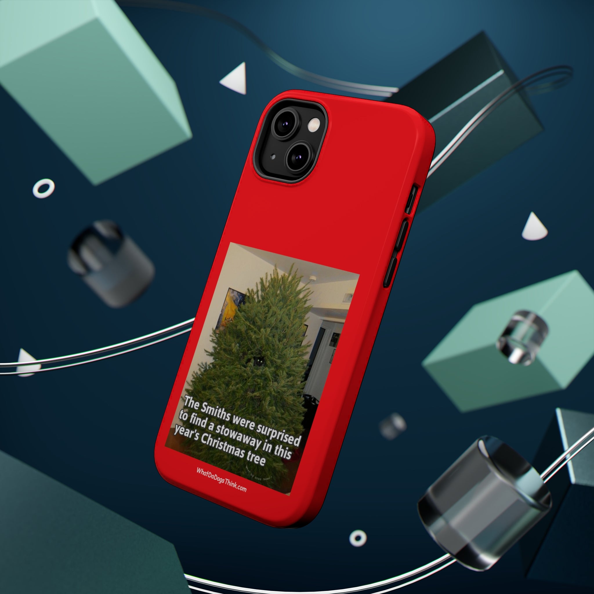 Stowaway Cat Red MagSafe Tough Case