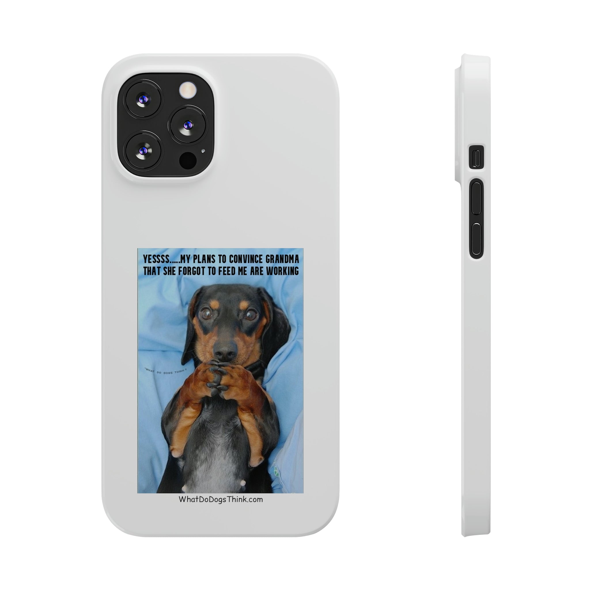 Grandma White Slim Phone Cases