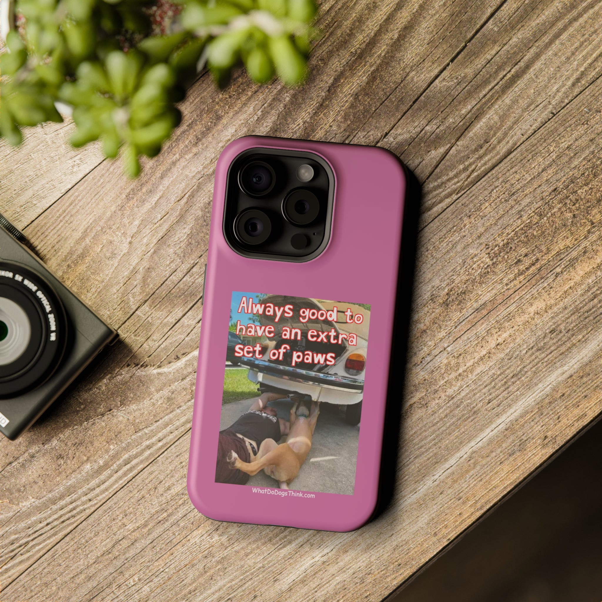 Extra Paw Pink MagSafe Tough Cases