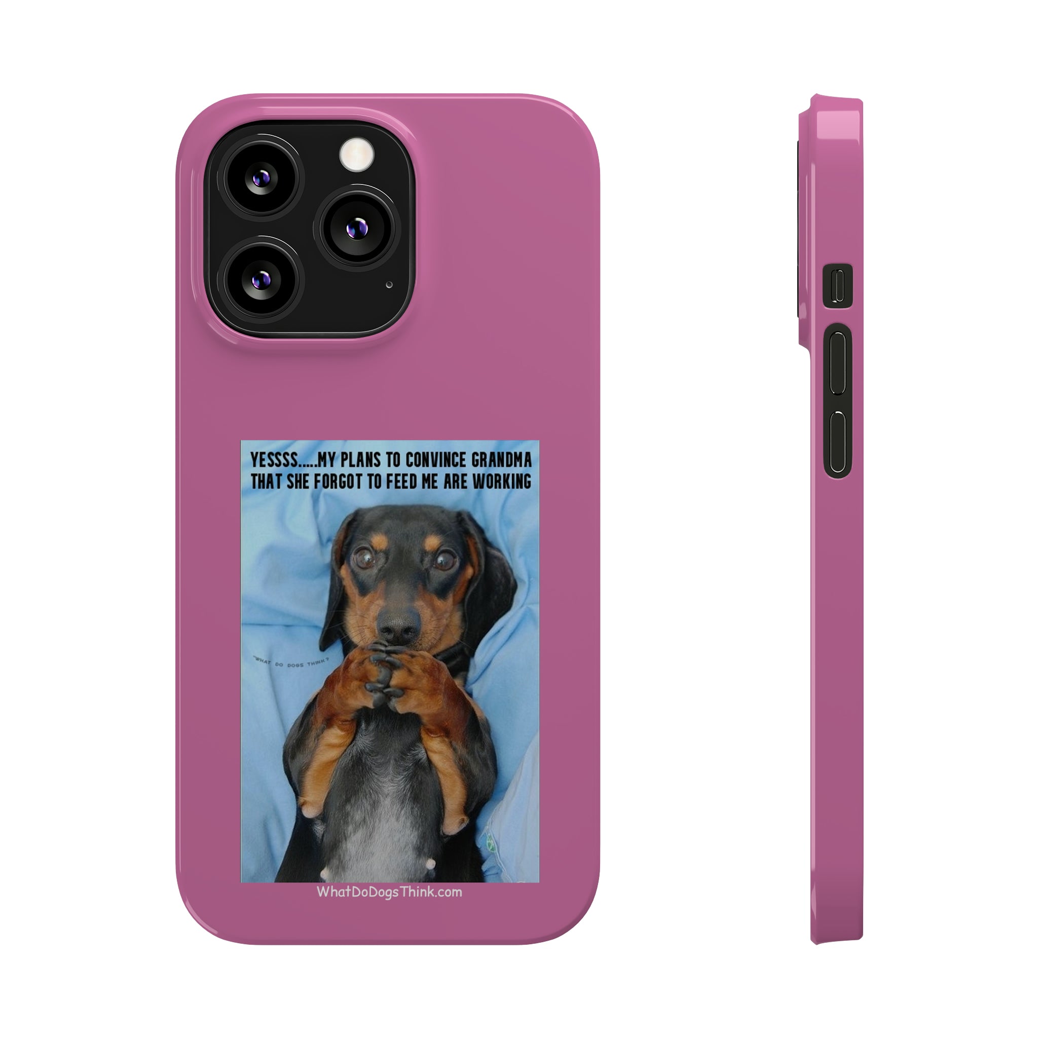 Grandma Pink Slim Phone Cases