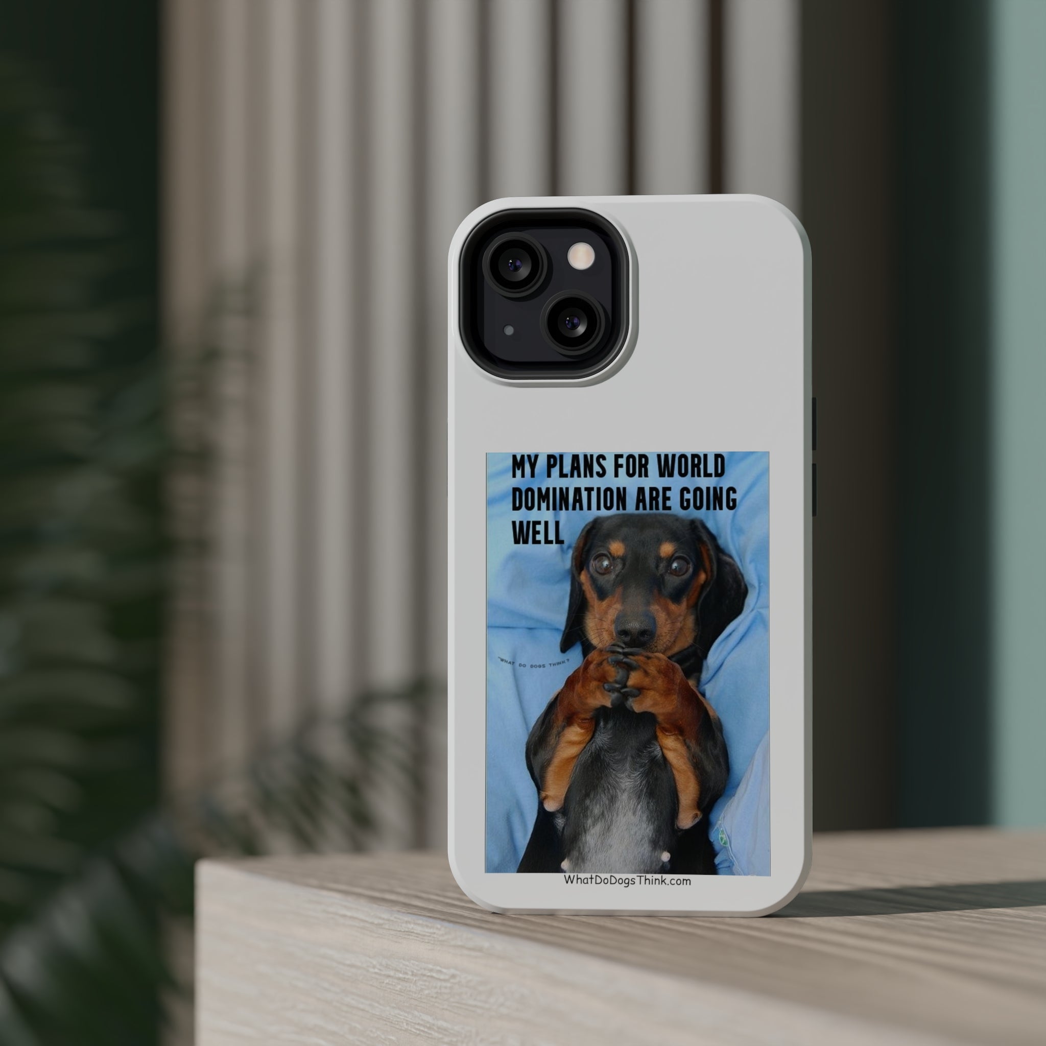 World Domination White MagSafe Tough Cases