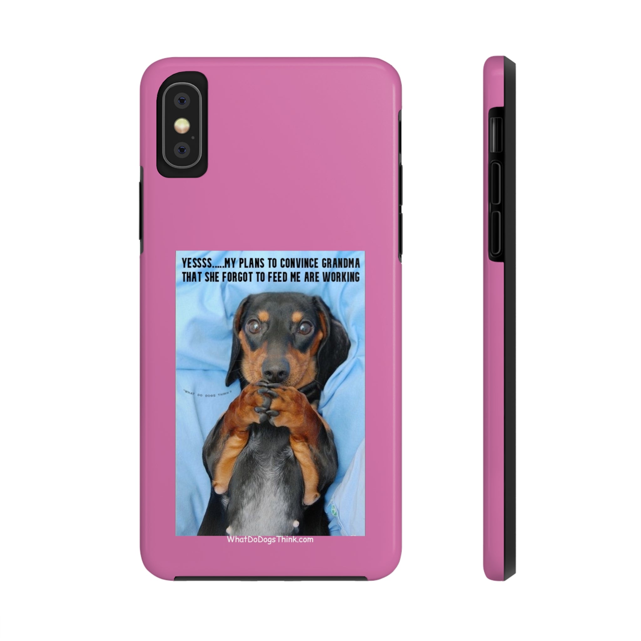 Grandma Pink Tough Phone Cases