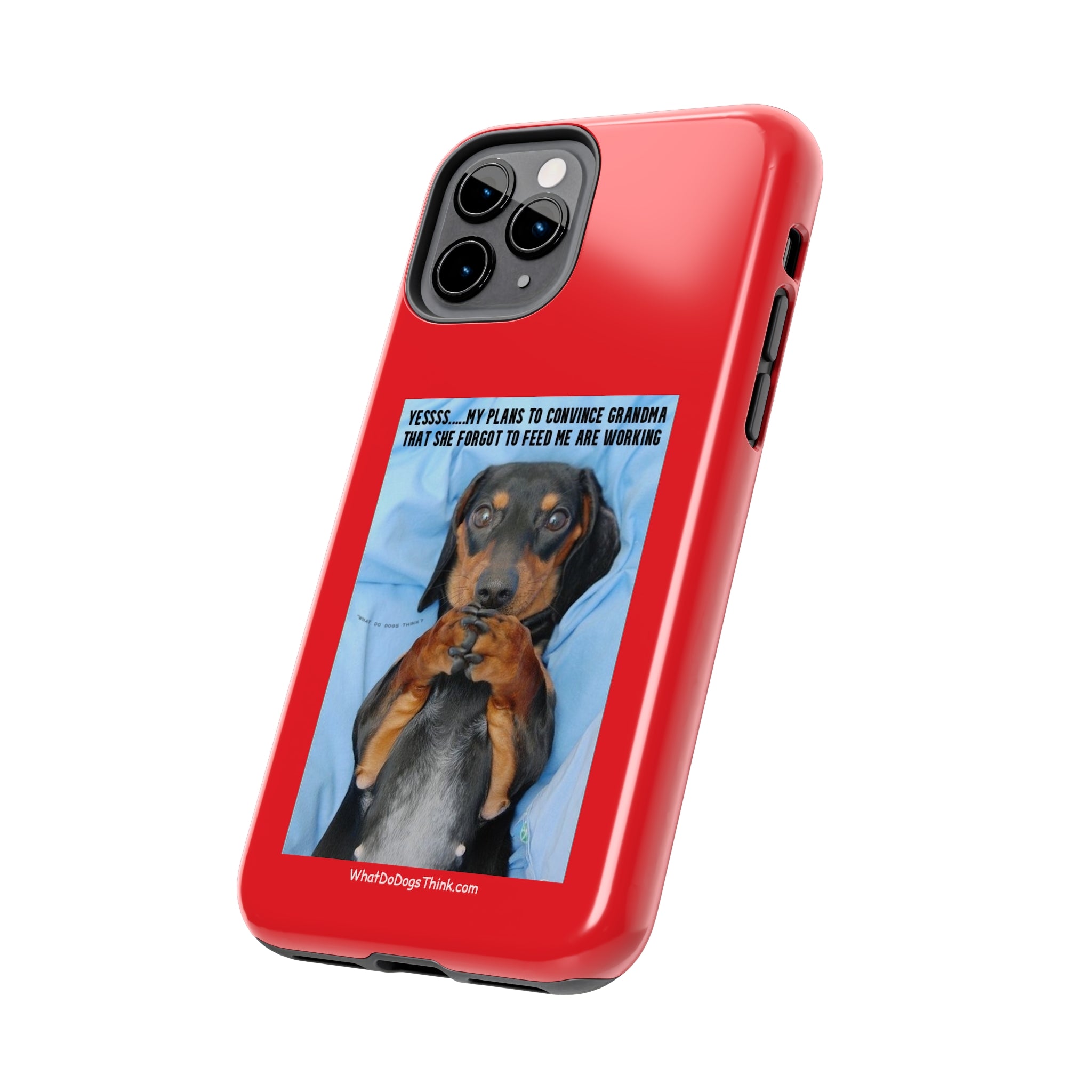 Grandma Red Tough Phone Cases