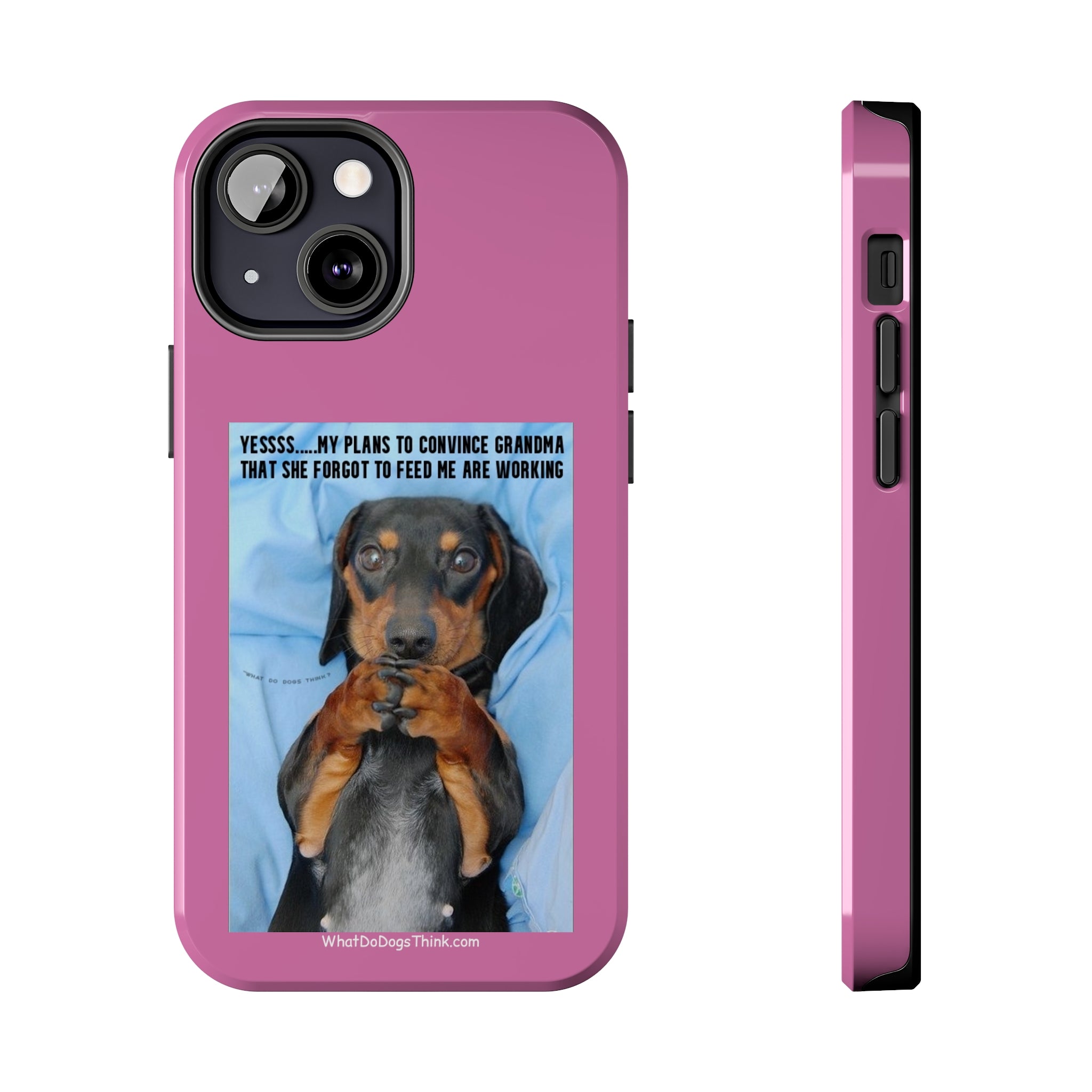Grandma Pink Tough Phone Cases