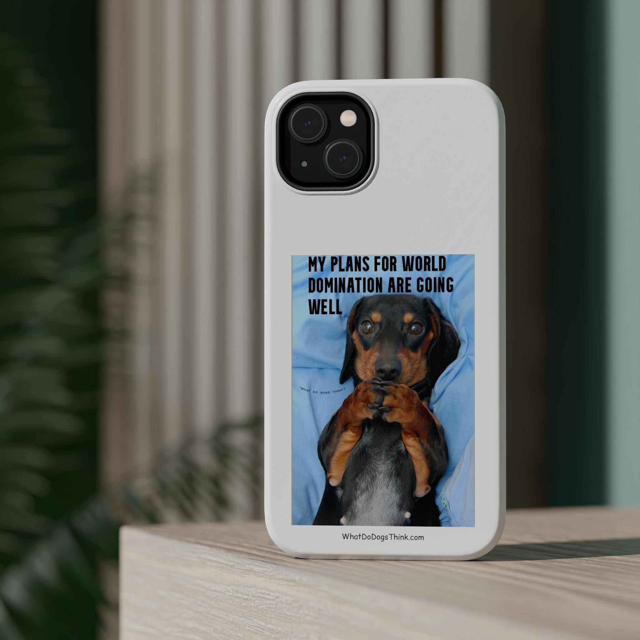 World Domination White MagSafe Tough Cases