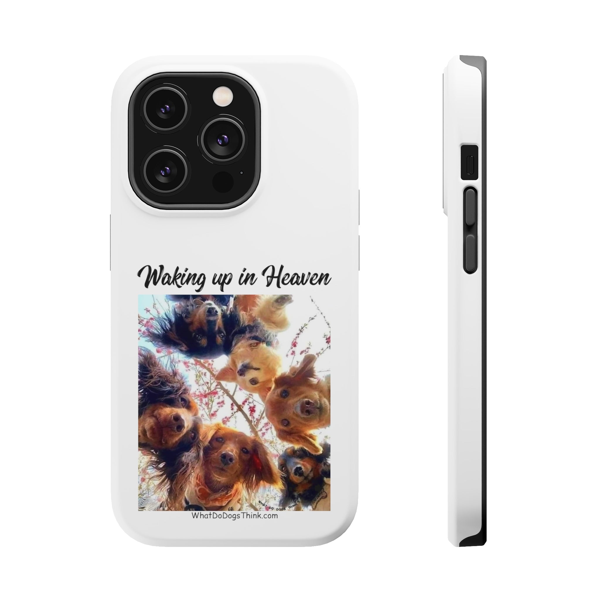 Waking Up In Heaven White MagSafe Tough Cases