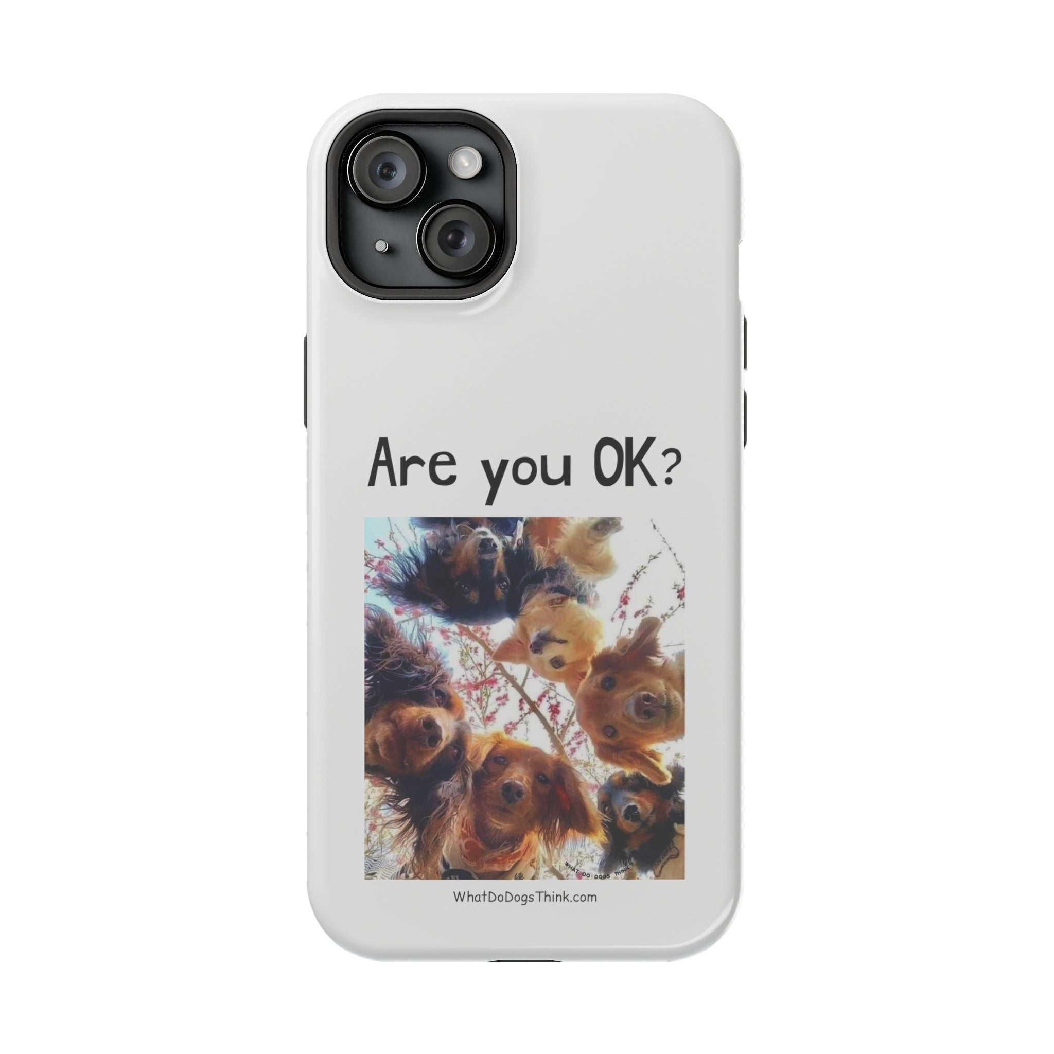 Are you OK? White MagSafe Tough Cases