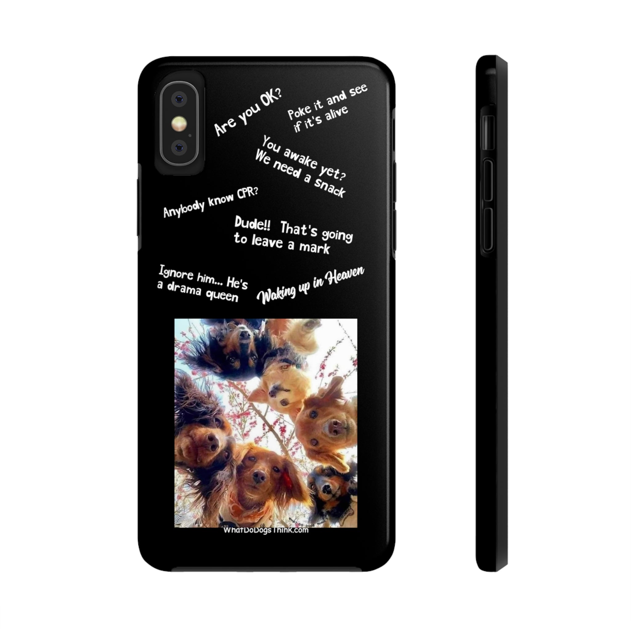 Are you OK? Compilation Black Tough Phone Cases