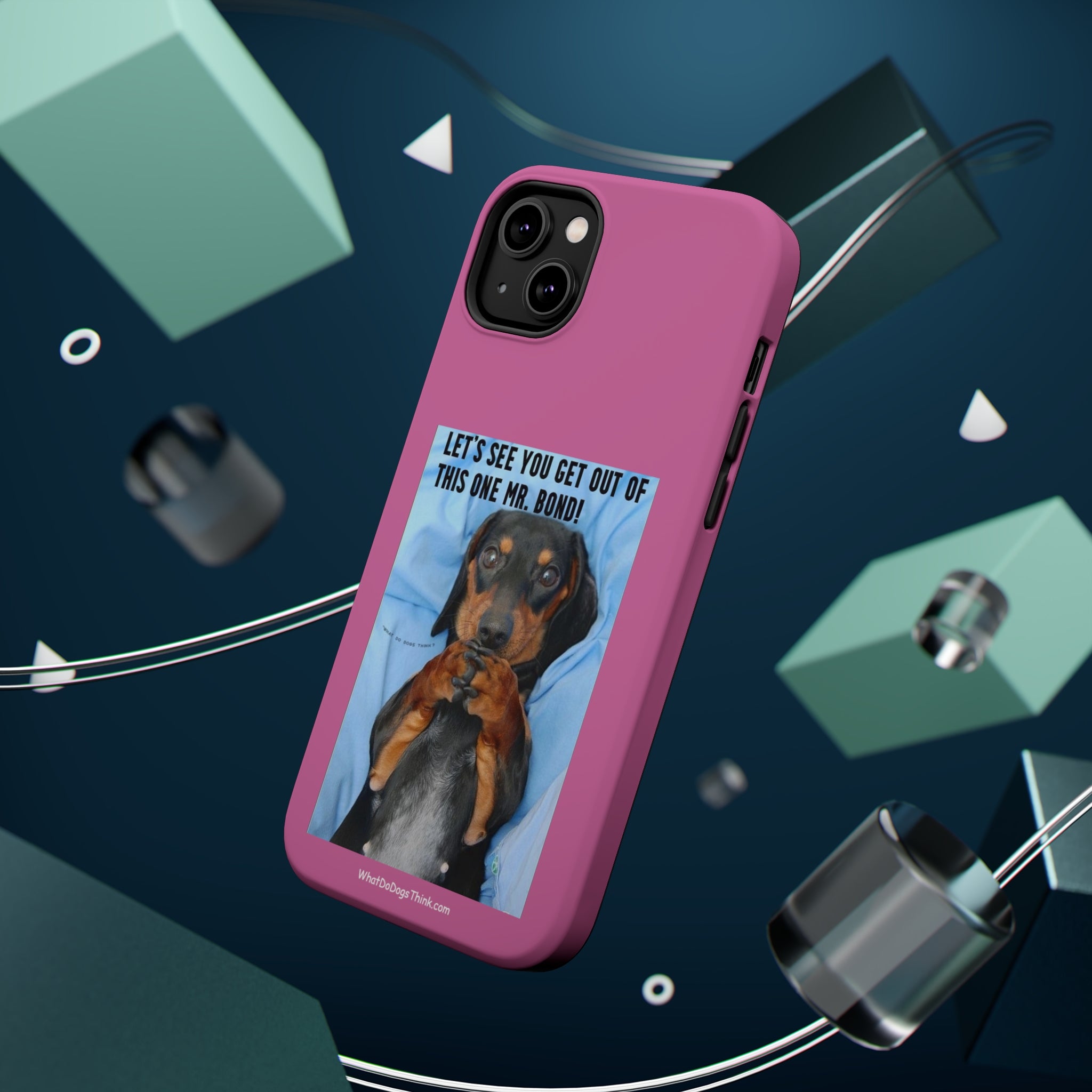 Mr. Bond Pink MagSafe Tough Cases