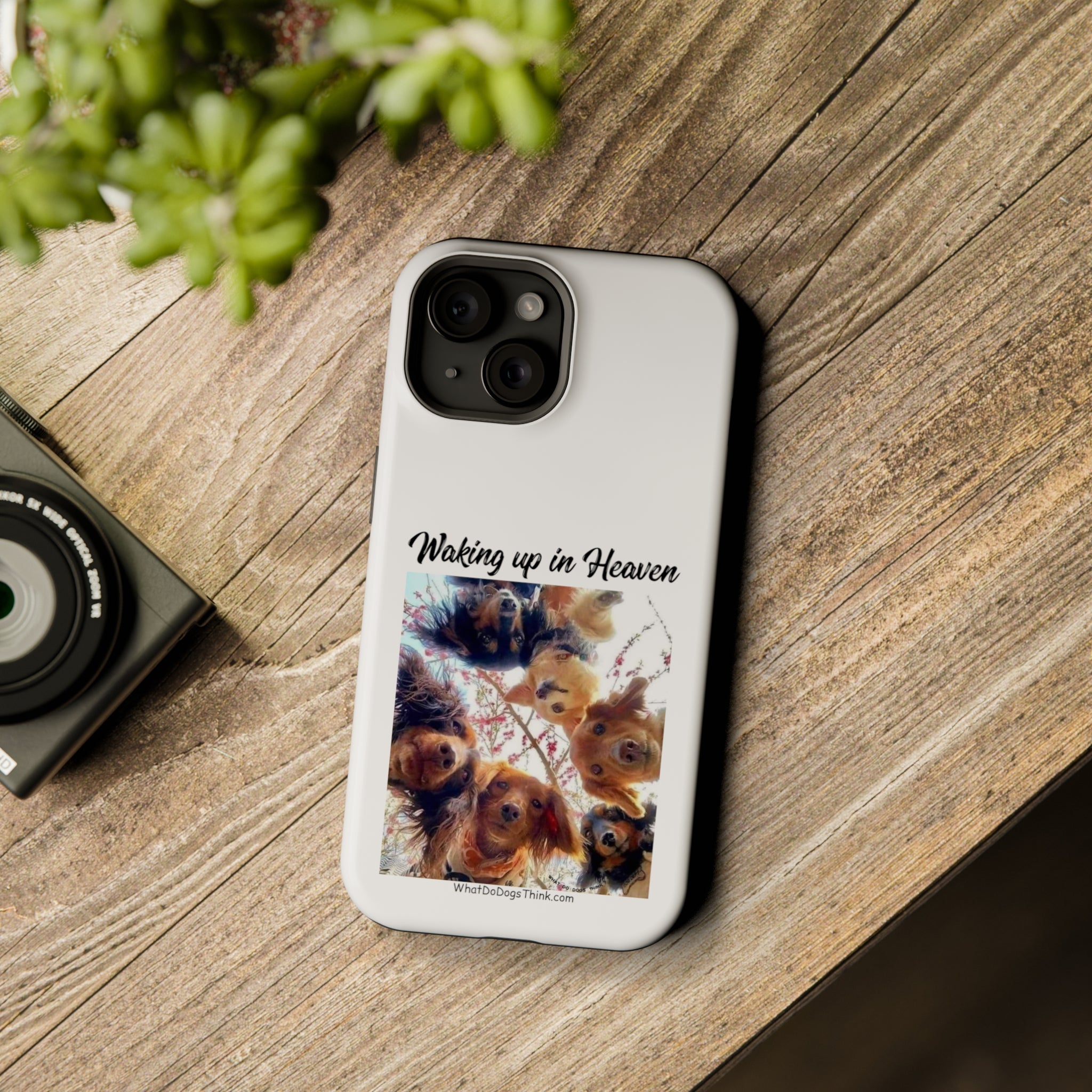 Waking Up In Heaven White MagSafe Tough Cases