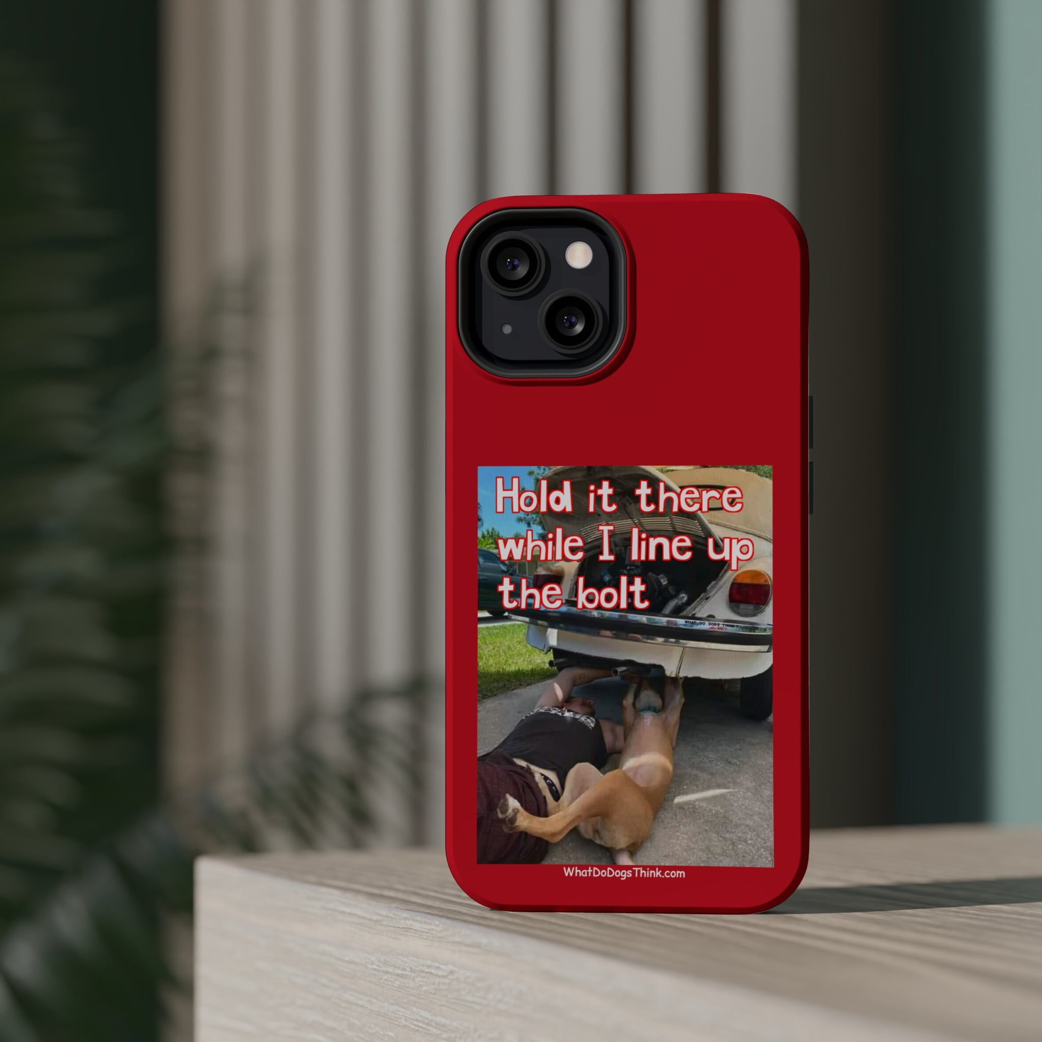 Hold It Red MagSafe Tough Cases