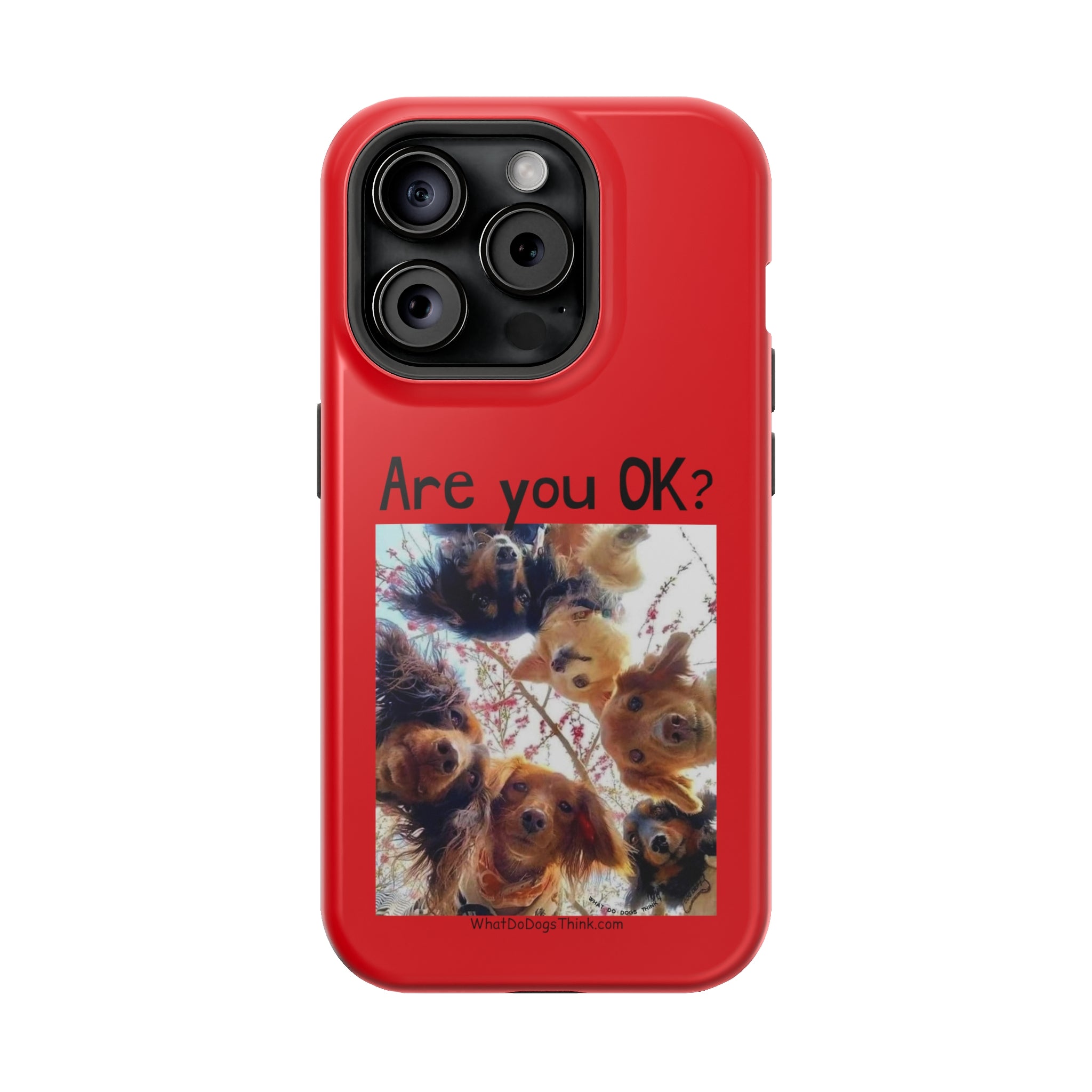 Are you OK? Red MagSafe Tough Cases