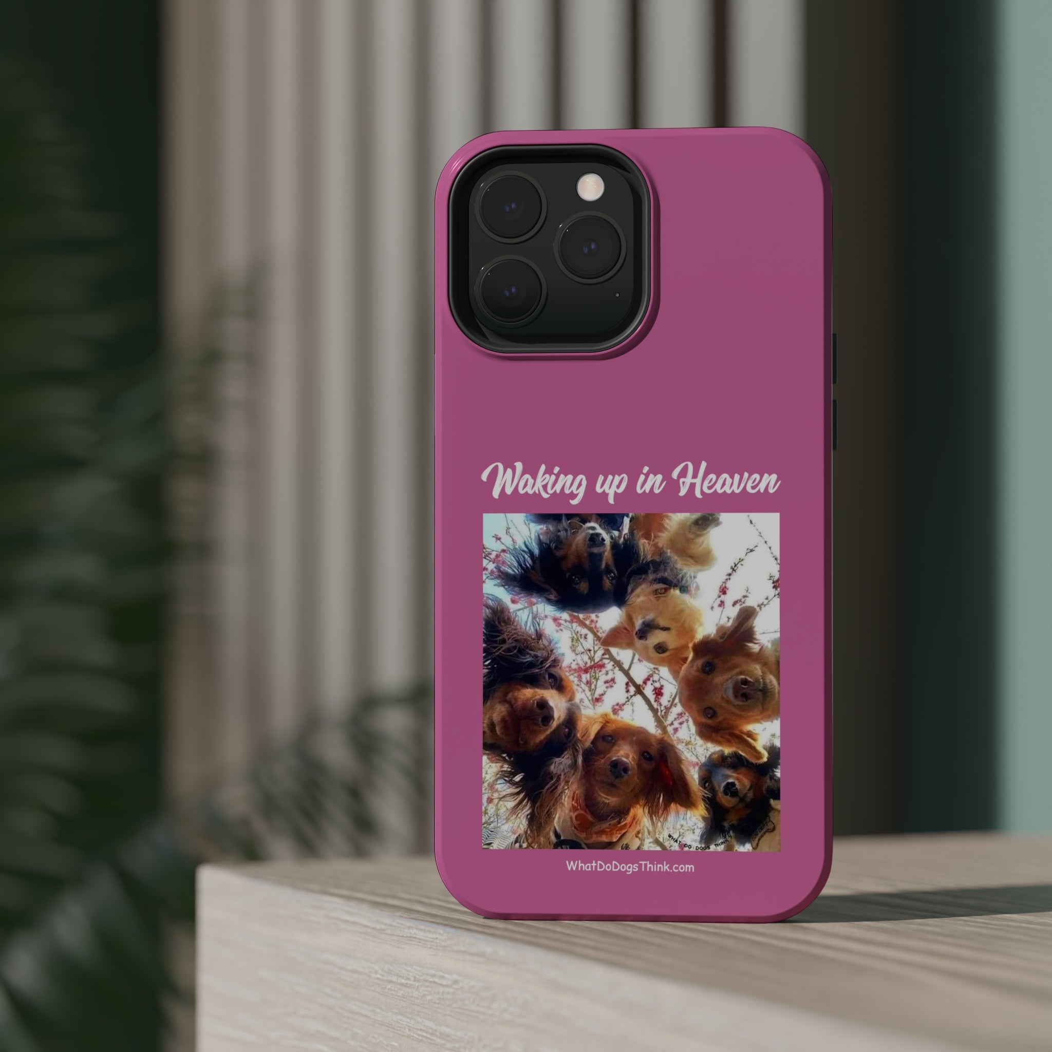 Waking Up In Heaven Pink MagSafe Tough Cases