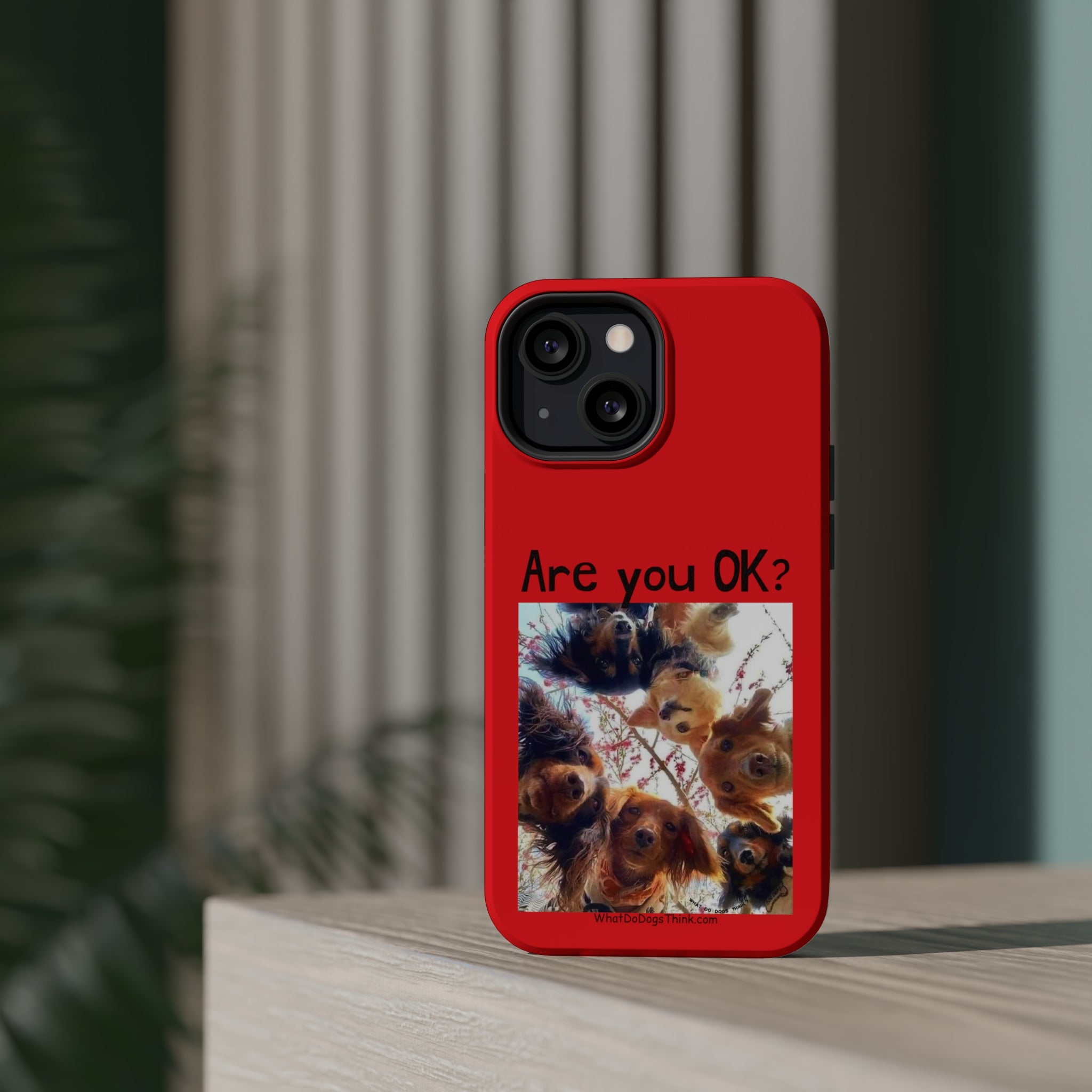 Are you OK? Red MagSafe Tough Cases