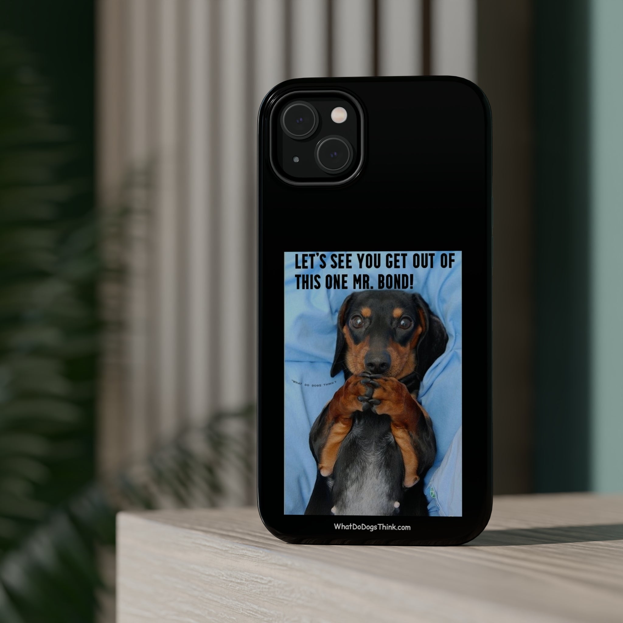 Mr. Bond Black MagSafe Tough Cases